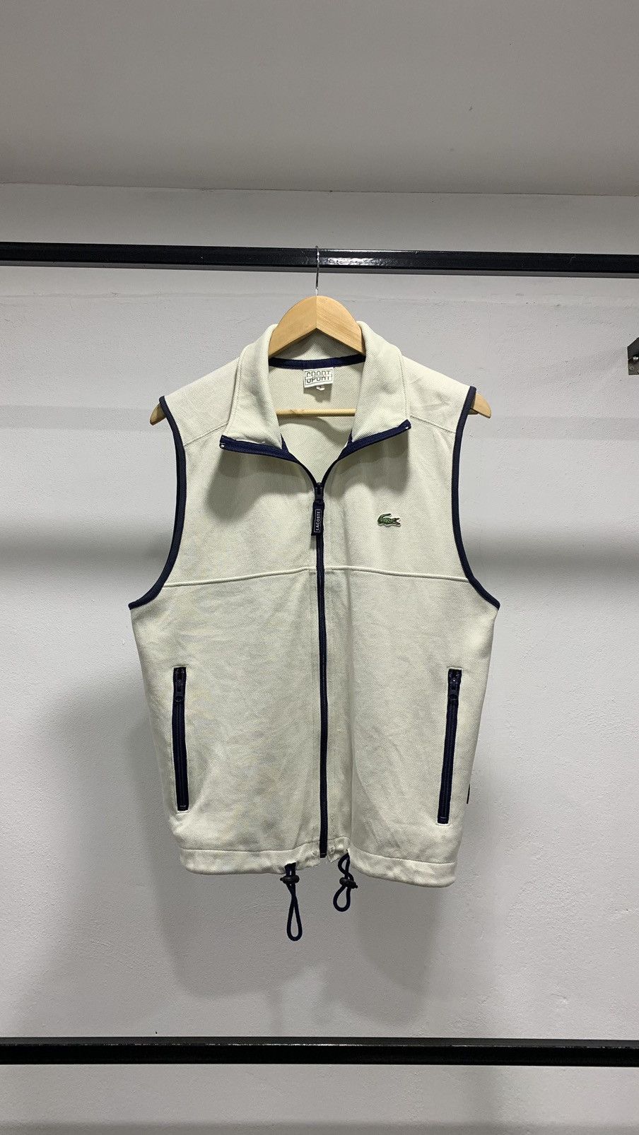 Japanese Brand ❌FINAL DROP❌Lacoste Vest Vintage 80s Size US M / EU 48-50 / 2 - 14 Thumbnail