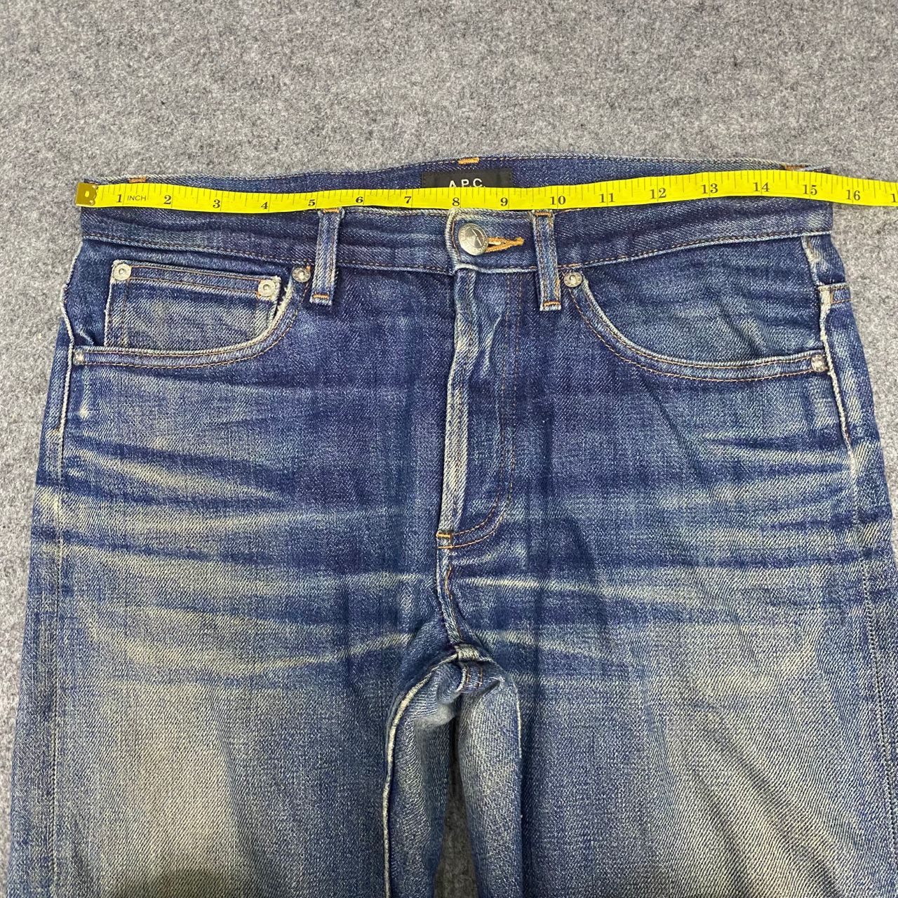 A.P.C. 💥Best Offer💥Vintage APC Selvegde Redline Distressed Denim Size US 31 - 4 Thumbnail