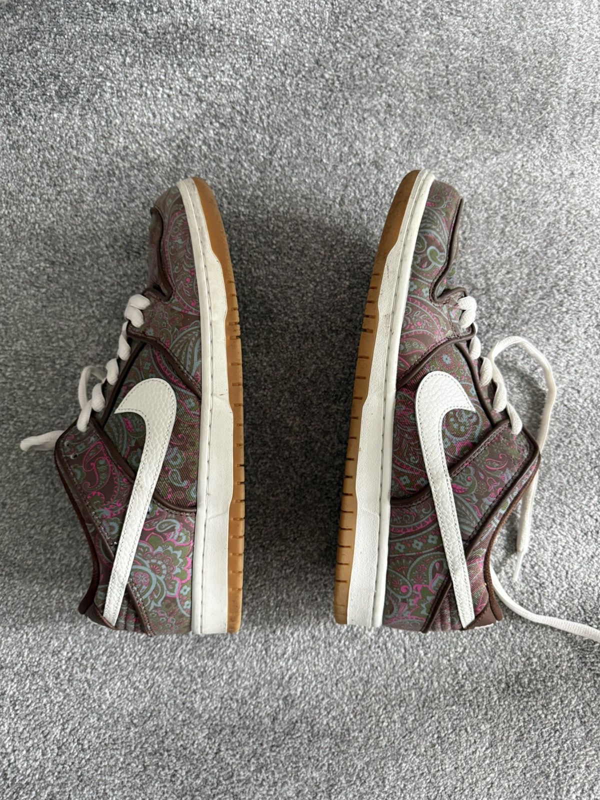 Nike Nike Dunk SB Paisley Brown Size US 10 / EU 43 - 4 Thumbnail