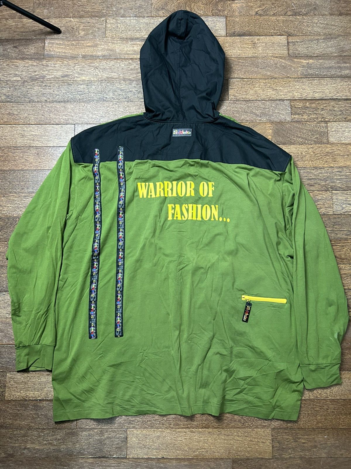 Le Grande Bleu (L.G.B.) Early Solbiato Sport Warrior of Fashion Army Jacket Size US XXL / EU 58 / 5 - 2 Thumbnail