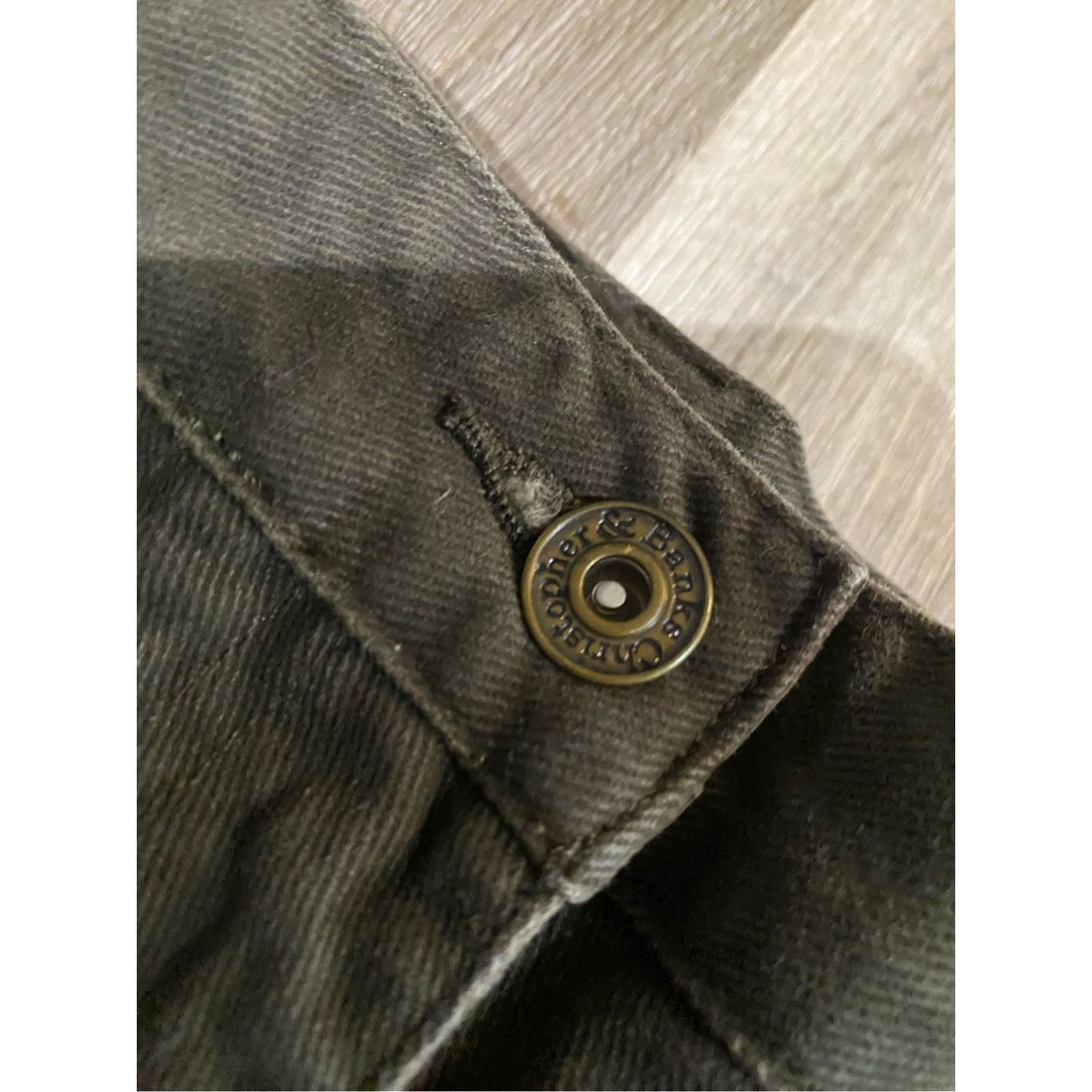 Other Christopher & Banks Green Pants, 100% Cotton- EUC, Size 14 Size 36" / US 14 / IT 50 - 5 Thumbnail