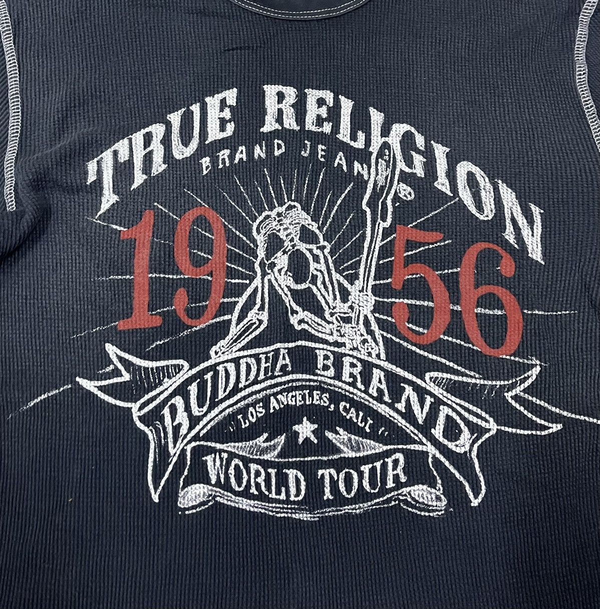 True Religion Vtg TRUE RELIGION Made in Usa Shirt x Rare Design Size US M / EU 48-50 / 2 - 3 Thumbnail