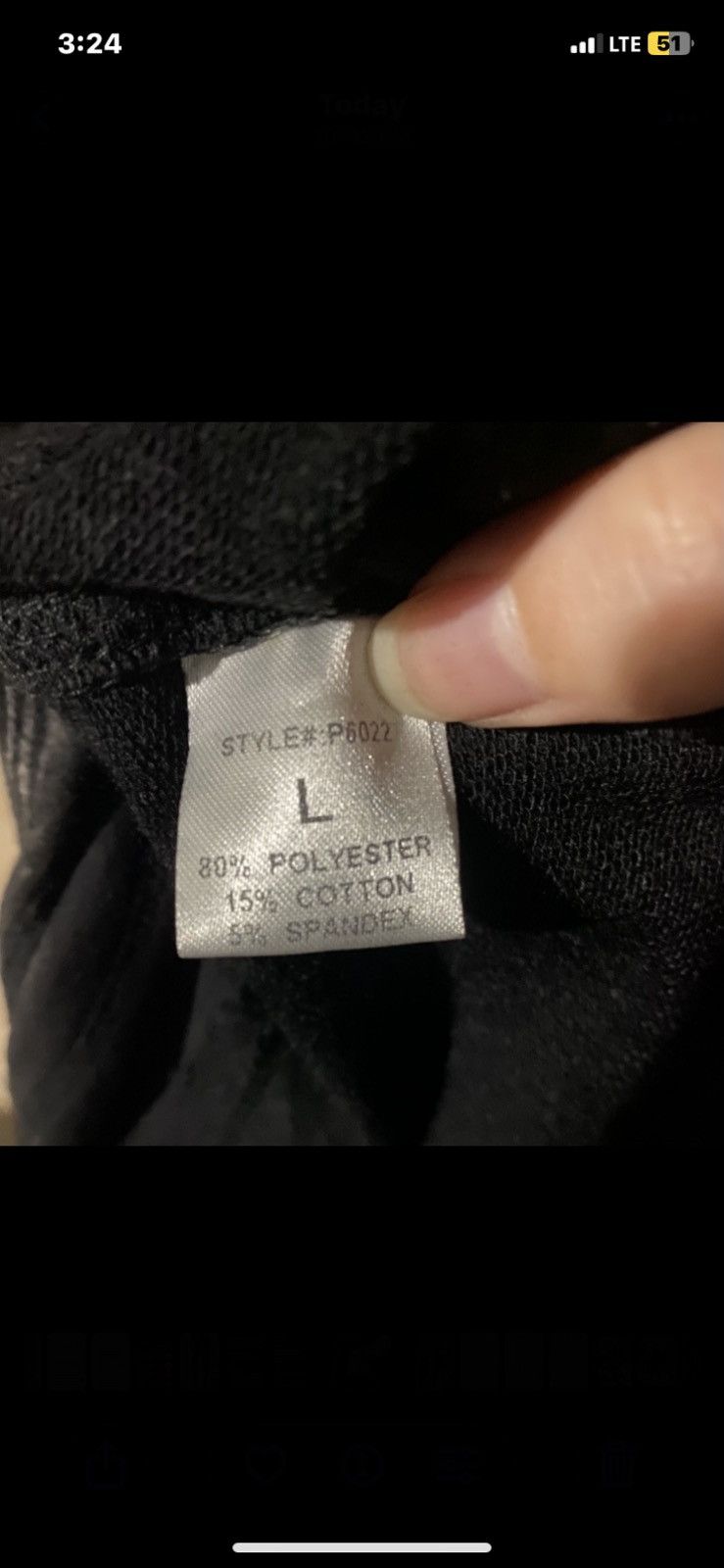 Other mid rise acid wash leggings with pockets and drawstring Size 34" / US 12 / IT 48 - 8 Thumbnail