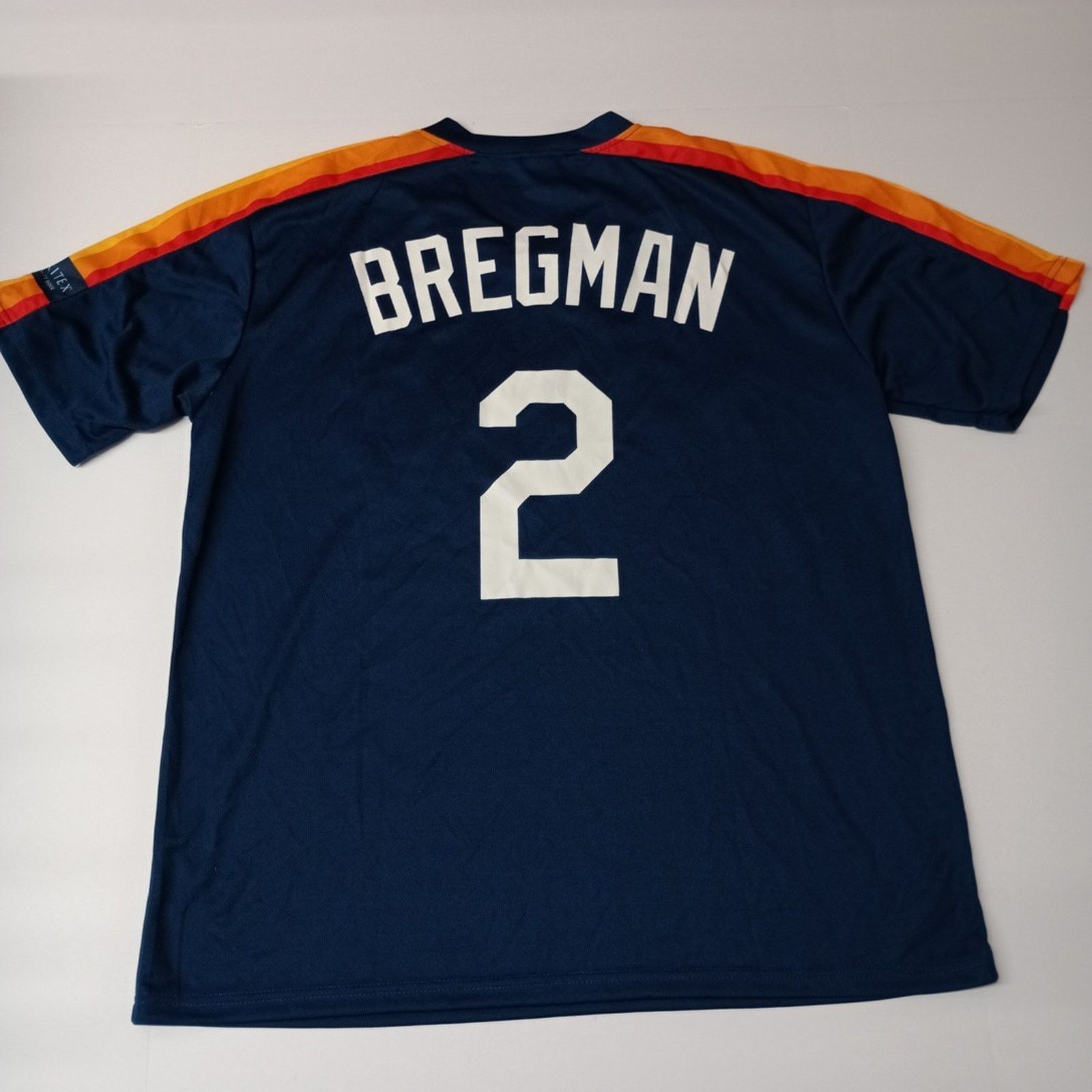Other Alex Bregman Astros SGA Replica Rainbow Jersey Size XL Blue Size US XL / EU 56 / 4 - 6 Thumbnail