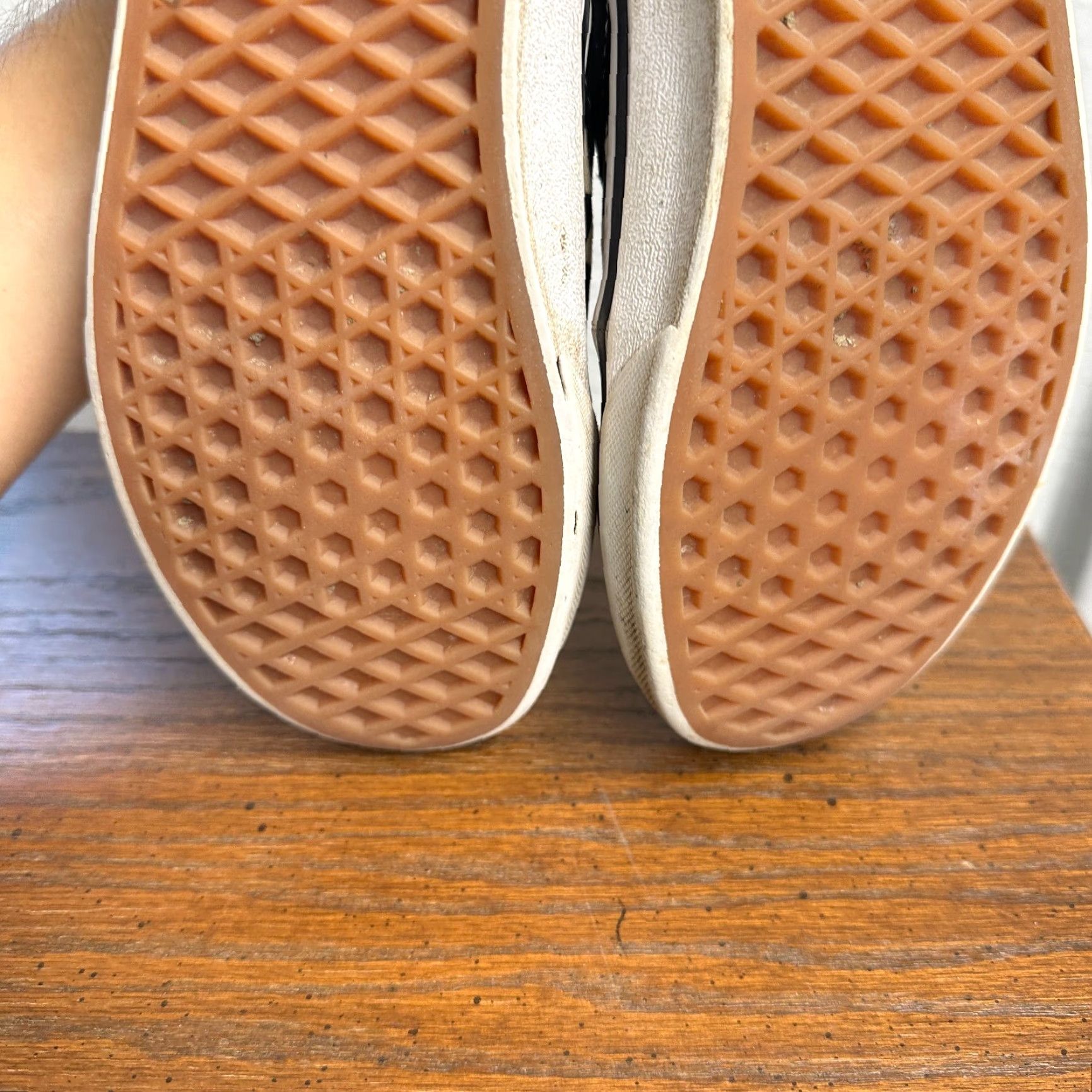 Vans VANS Shoes Womens 5.5 Black White Checker Low Top Lace Up Sneakers Ladies Size XS / US 0-2 / IT 36-38 - 7 Thumbnail
