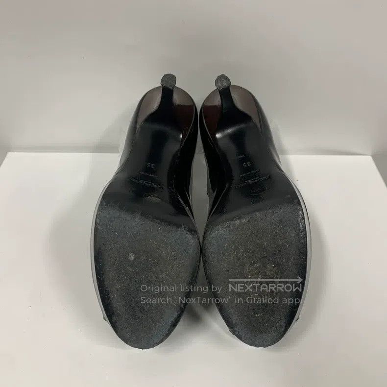 Saint Laurent Paris Saint Laurent Paris Black High Heels Size US 4.5 / IT 34.5 - 7 Thumbnail
