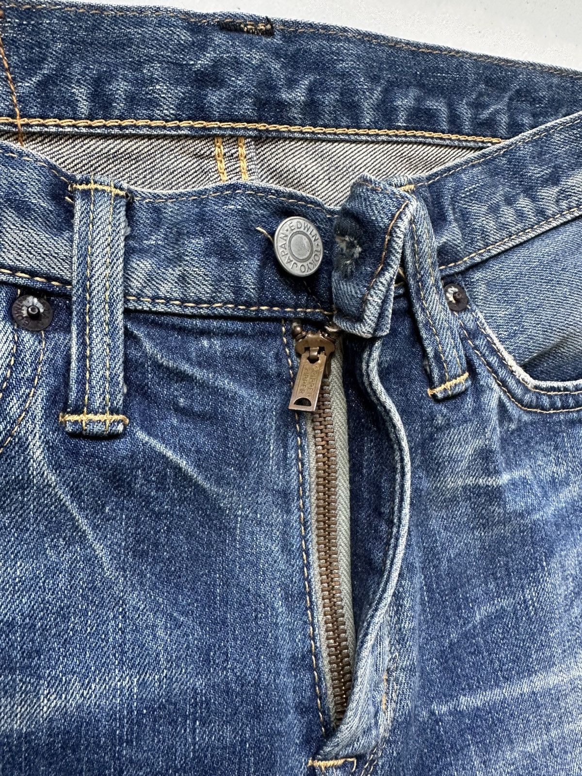 Edwin Vintage Edwin Salvedge Denim Jeans Size US 26 / EU 42 - 8 Thumbnail