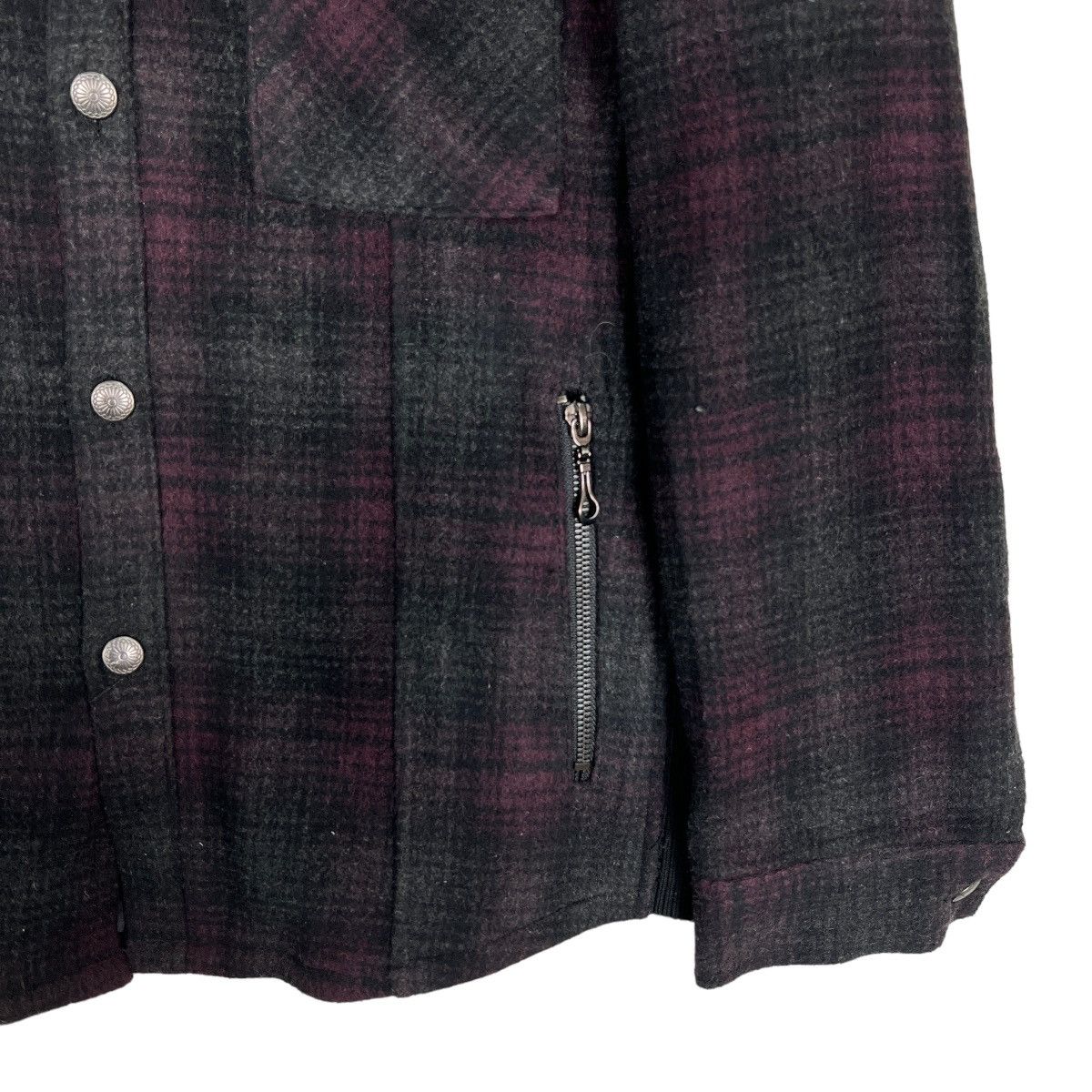 Japanese Brand 🔥 PRACT PLAID WOOL JACKET Size US M / EU 48-50 / 2 - 5 Thumbnail