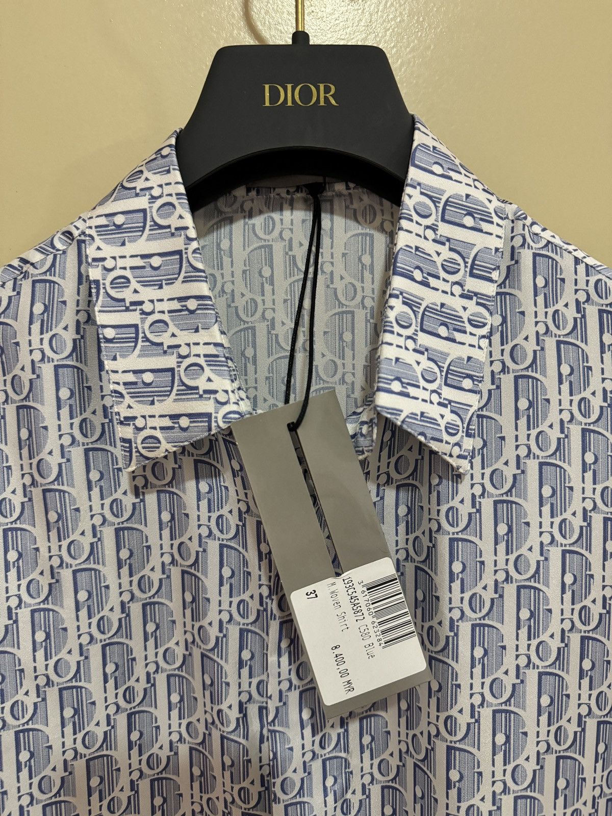 Dior Dior Oblique Silk Shirt Size US S / EU 44-46 / 1 - 3 Thumbnail