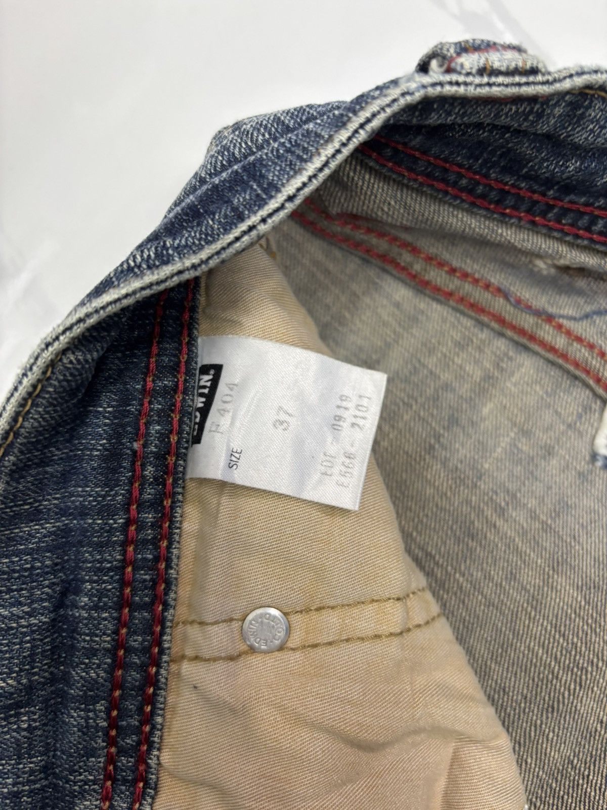 Kapital EDWIN PATCHWORK DISTRESSED DENIM JEANS LOOSE FIT Size US 36 / EU 52 - 12 Thumbnail