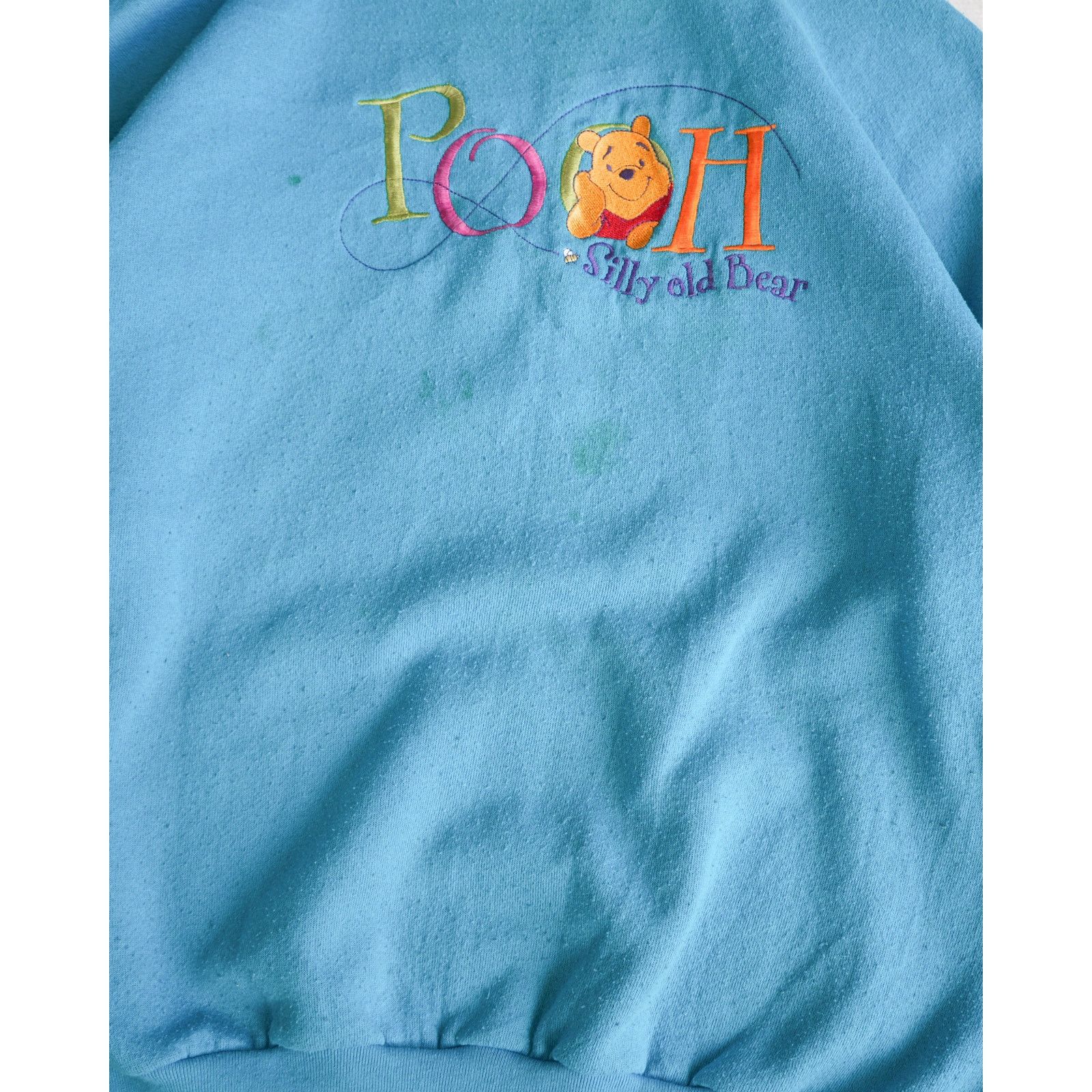 Disney Vintage 90s Disney Winnie The Pooh Sweatshirt - Womens Large Size L / US 10 / IT 46 - 4 Thumbnail