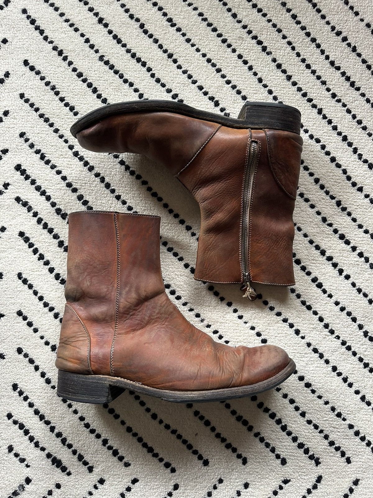 A1923 Augusta Side Zip Boots Size US 10 / EU 43 - 1 Thumbnail