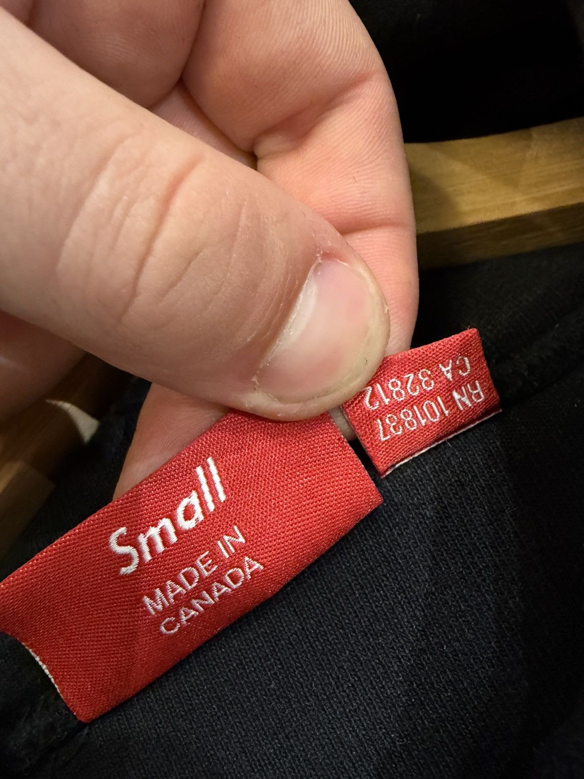 Supreme Supreme Old English Reverse Hoodie Size US S / EU 44-46 / 1 - 4 Thumbnail