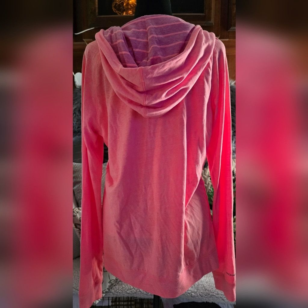 Under Armour Under Armour Orange and Pink Zip-Up Hoodie Size L / US 10 / IT 46 - 5 Thumbnail