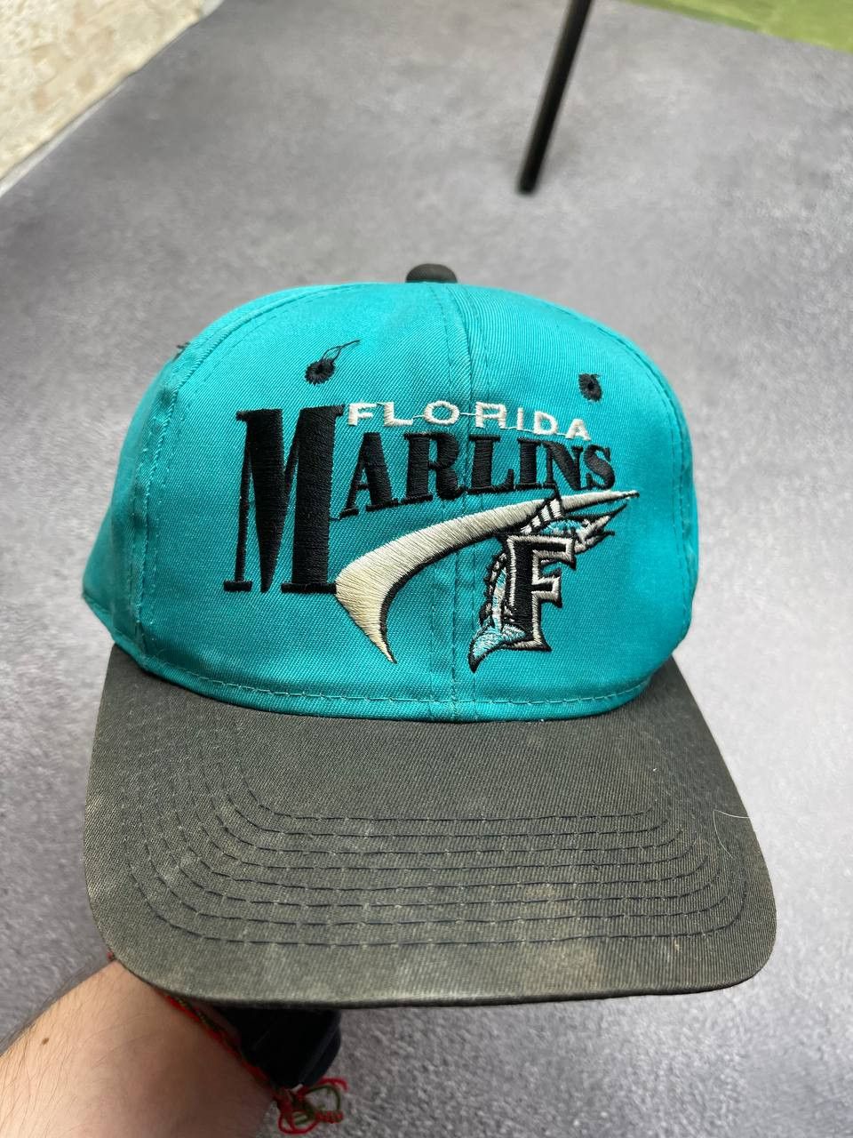 MLB Florida Marlins vintage Cap Size ONE SIZE - 1 Thumbnail