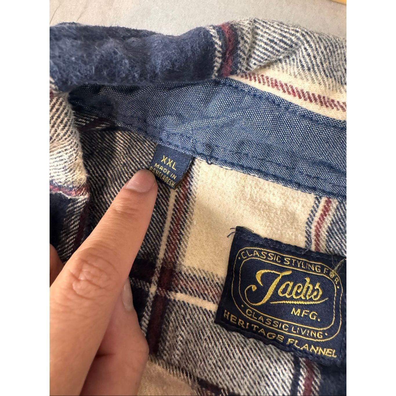 JACHS NY Jachs MFG Heritage Flannel Shirt XXL – Plaid Long Sleeve 100 Size US XXL / EU 58 / 5 - 6 Thumbnail