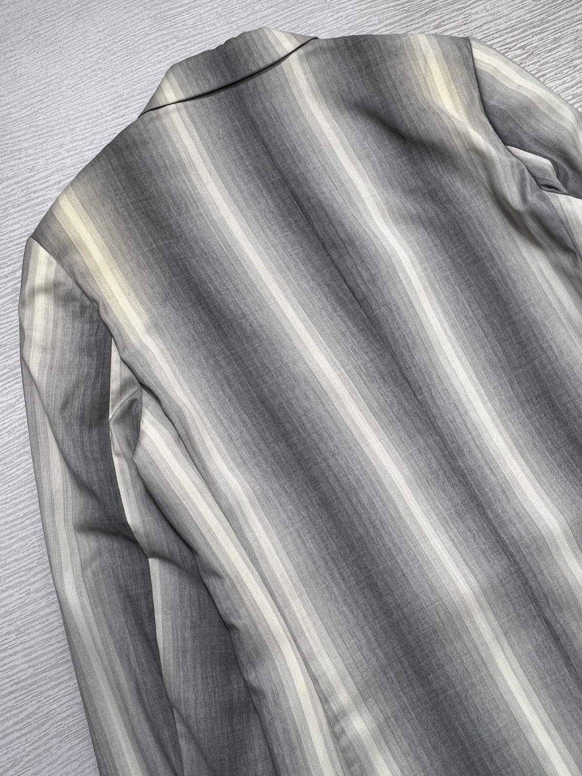 Maison Margiela Maison Margiela - S/S 13’ - Vertical Striped Blazer Size 46S - 11 Thumbnail