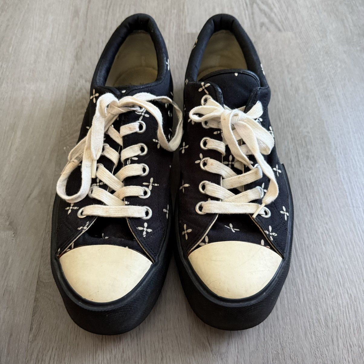 Number (N)ine Number (N)ine Cross Sneakers Size US 9 / EU 42 - 2 Thumbnail