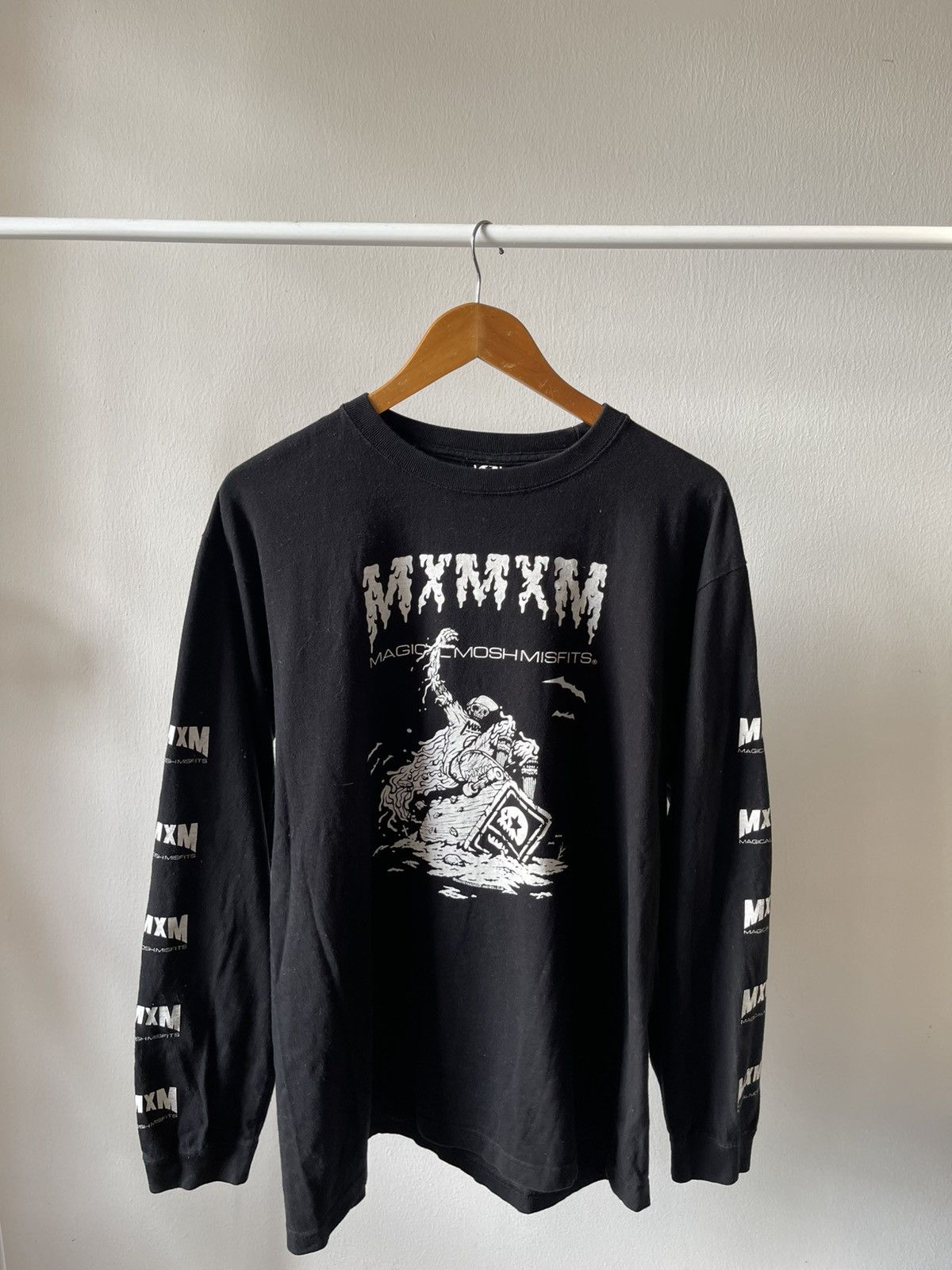 Band Tees × Shorty's Skateboards × Vintage Mxmxm magical mosh misfits Long sleeve Tee Size US L / EU 52-54 / 3 - 2 Thumbnail