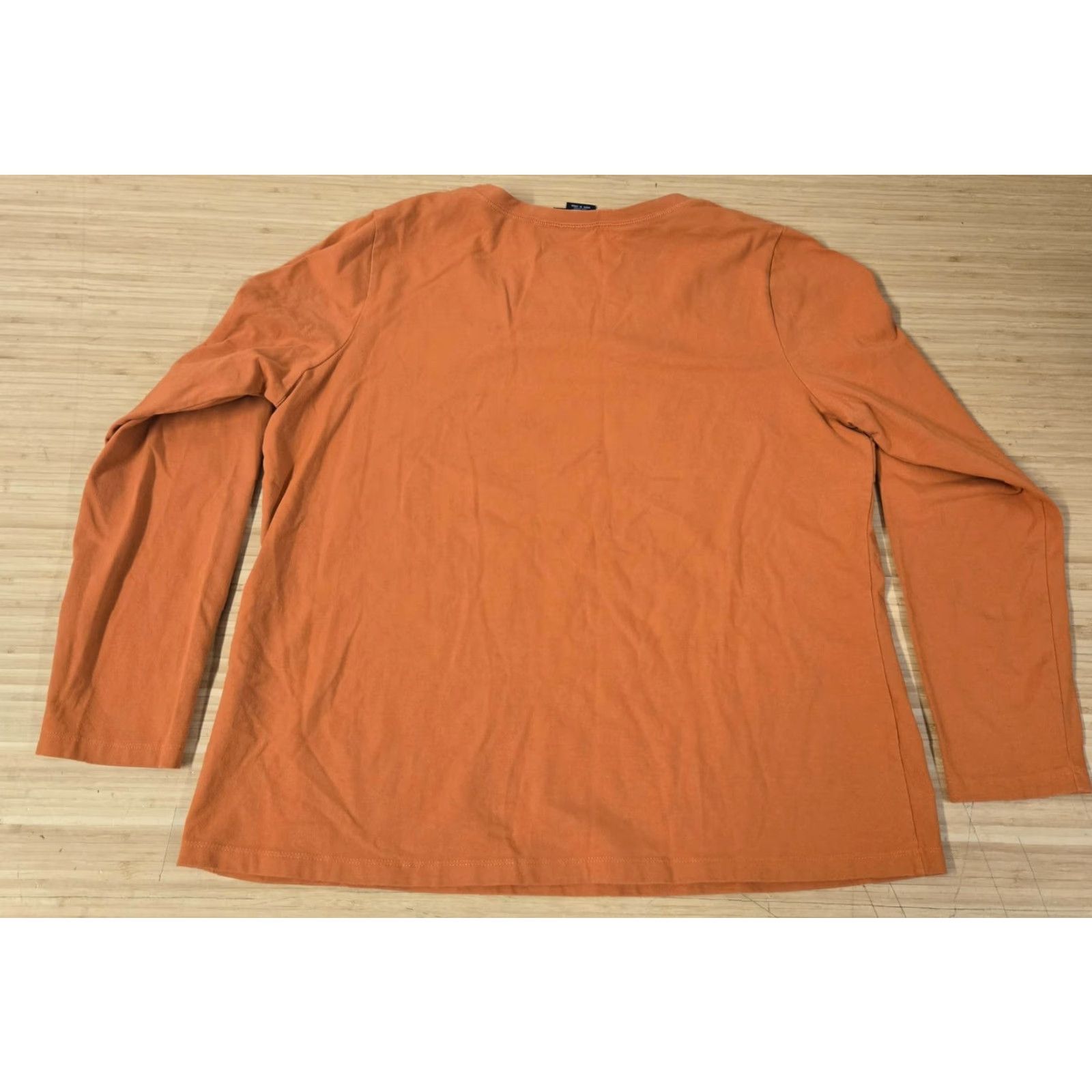 Harley Davidson VINTAGE Harley-Davidson Shirt Womens 1W Orange Long Sleeve Bar & Shield Logo Motorcycle Size XL / US 12-14 / IT 48-50 - 4 Thumbnail