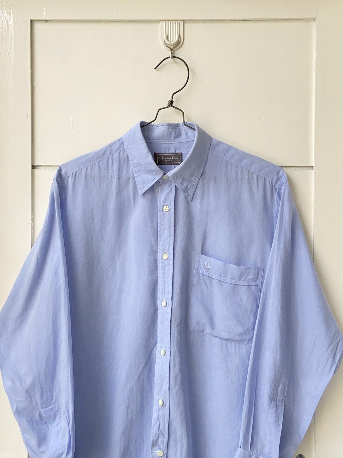 Christian Dior Monsieur Christian Dior Monsieur Blue Shirt Size US M / EU 48-50 / 2 - 10 Thumbnail