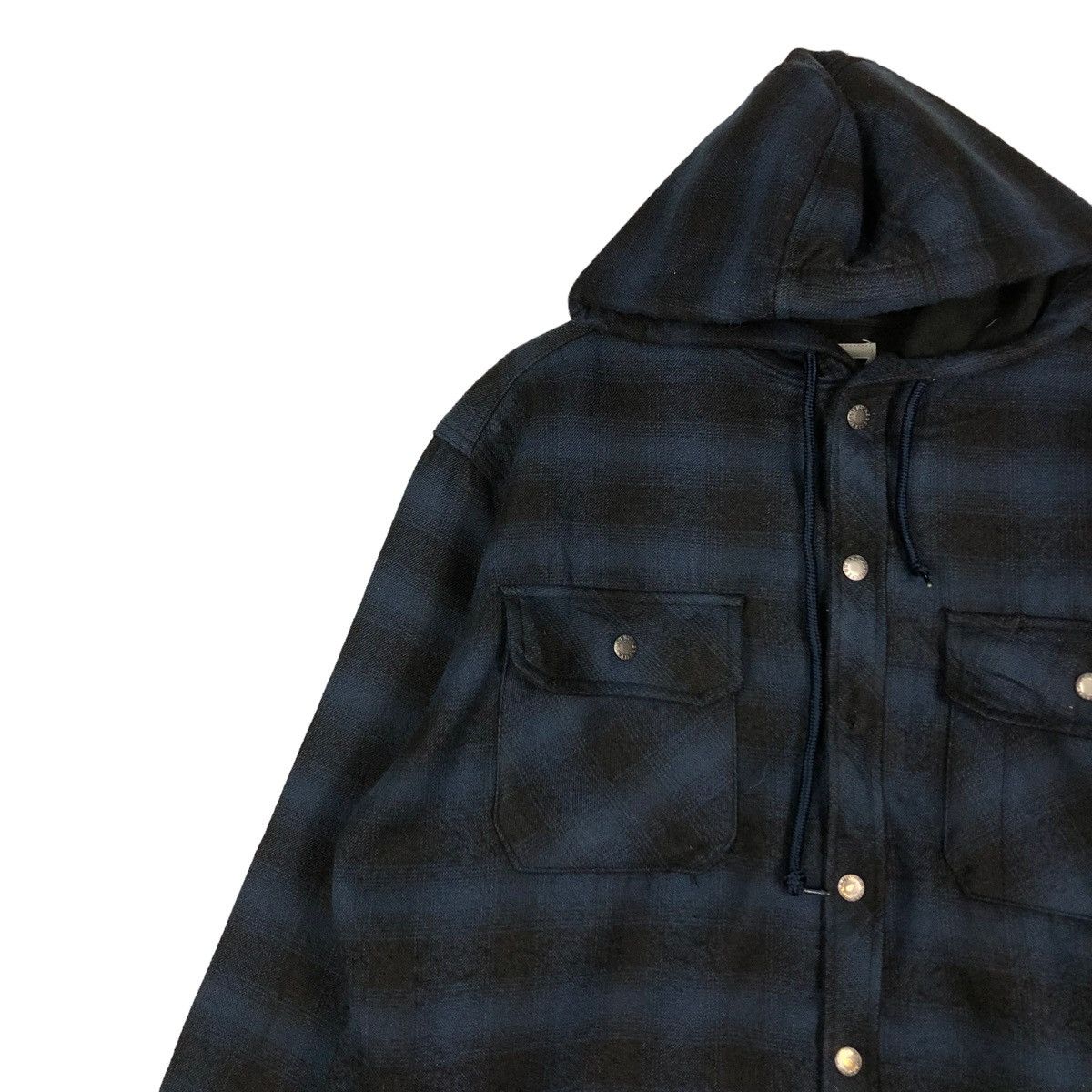 Japanese Brand 🔥VINTAGE WOOL JACKET DICKIES USA TARTAN DESIGN Size US M / EU 48-50 / 2 - 7 Thumbnail