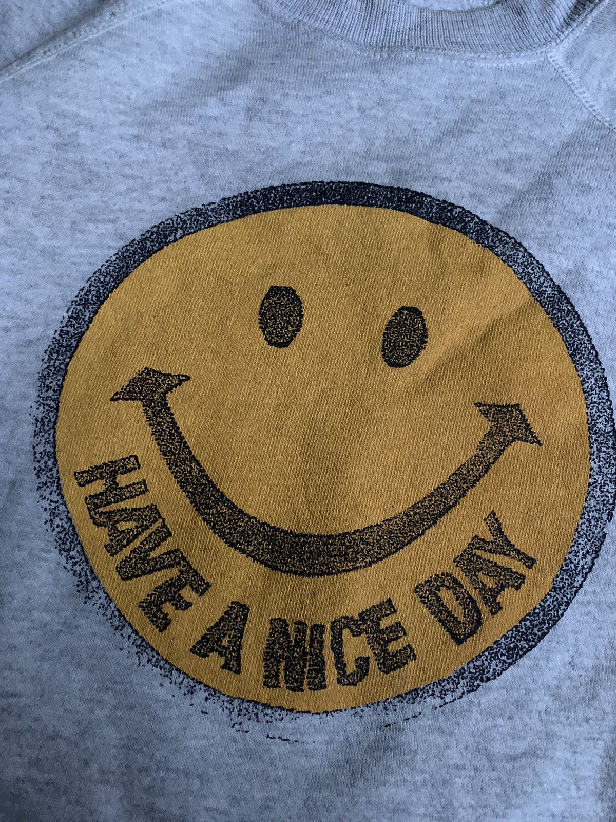 Vintage Vintage 90s Smile Have a Nice Day Sweatshirt Size US M / EU 48-50 / 2 - 3 Thumbnail