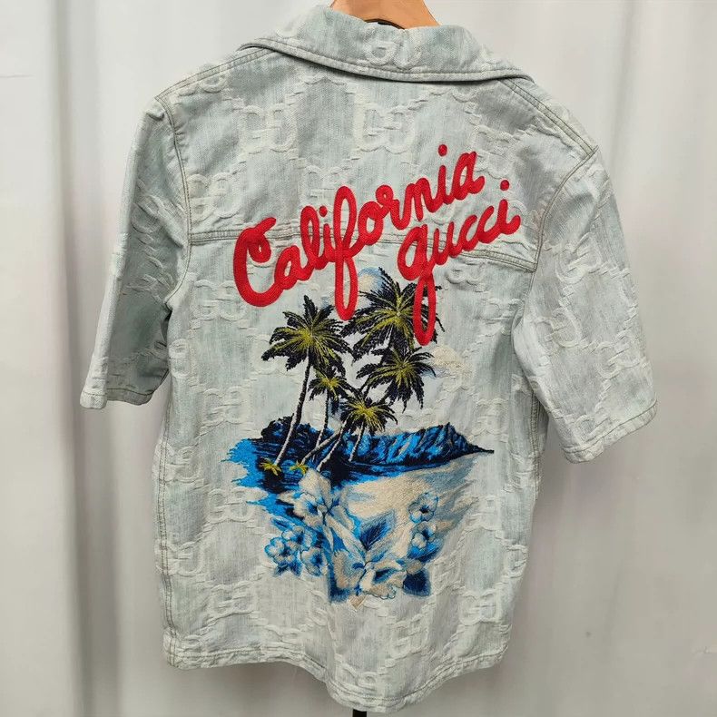 Gucci Gucci Size 38 Denim short sleeves 2503-Nextarrow Size US XS / EU 42 / 0 - 2 Thumbnail