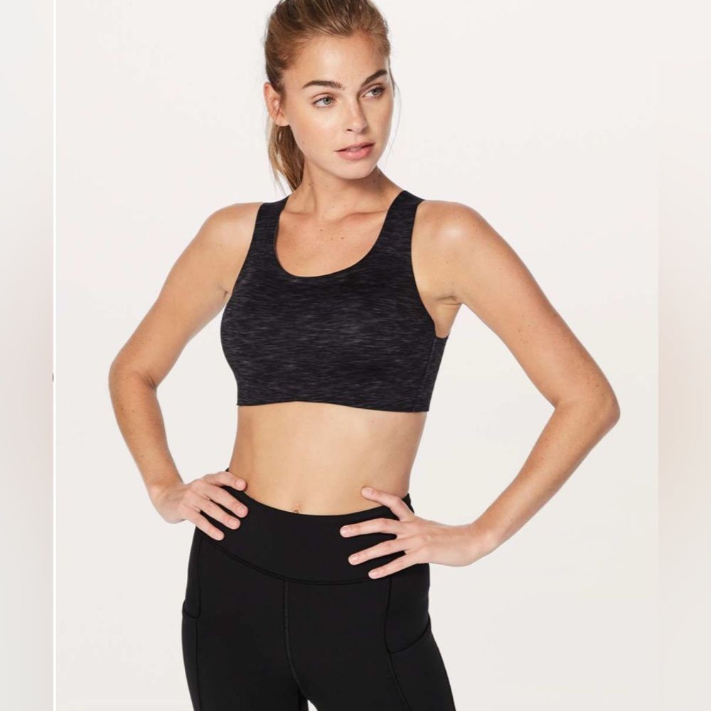 Lululemon Lululemon black athletic bra snaps in the back razor back si Size M / US 6-8 / IT 42-44 - 3 Thumbnail