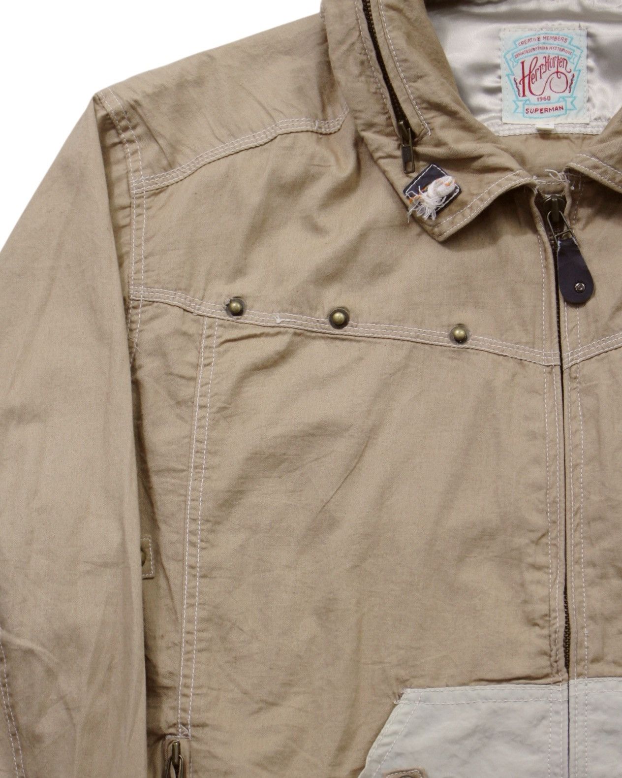 Vintage HERRHORTEN MULTI-FUNCTION OUTDOOR JACKET “SUPERMAN 1960” Size US XL / EU 56 / 4 - 11 Thumbnail