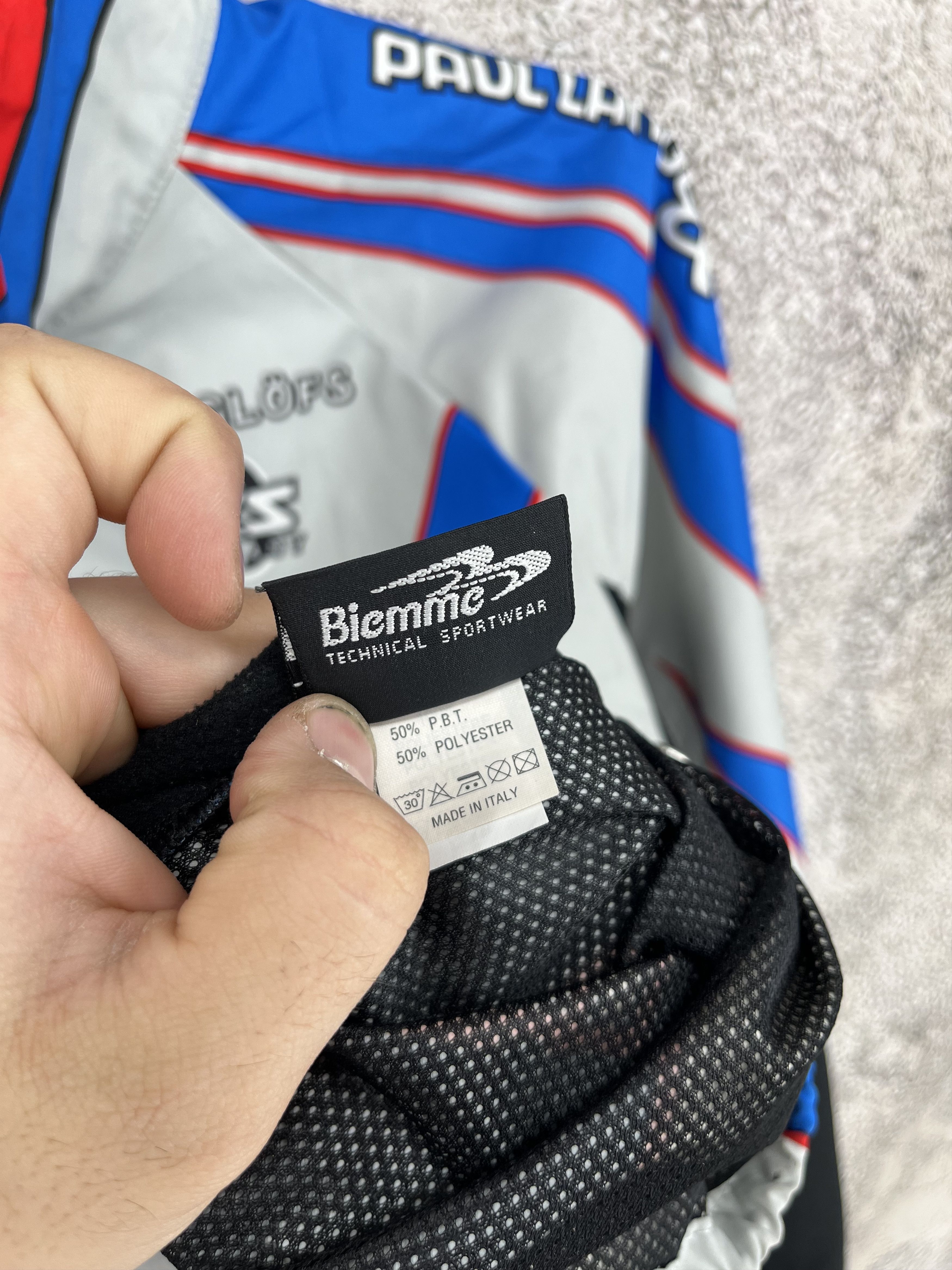 Haglofs JACKET SANTINI ITALY ITALIA CYCLING BICYCLE SHIRT JERSEY Size US M / EU 48-50 / 2 - 11 Thumbnail