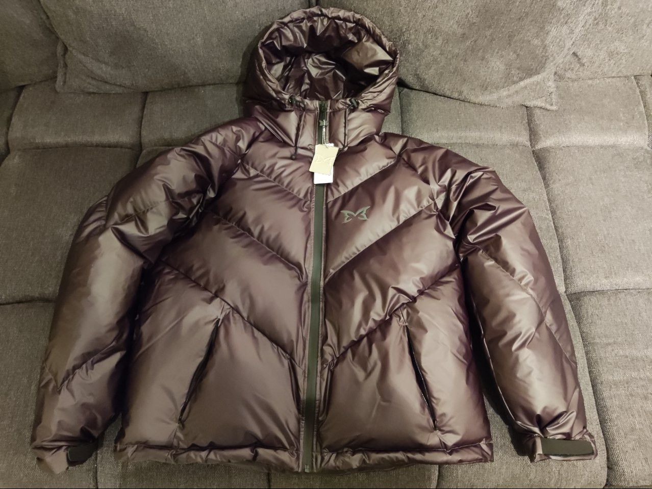 Mertra Mertra Heat Reactive Puffer (Army Green) | Grailed