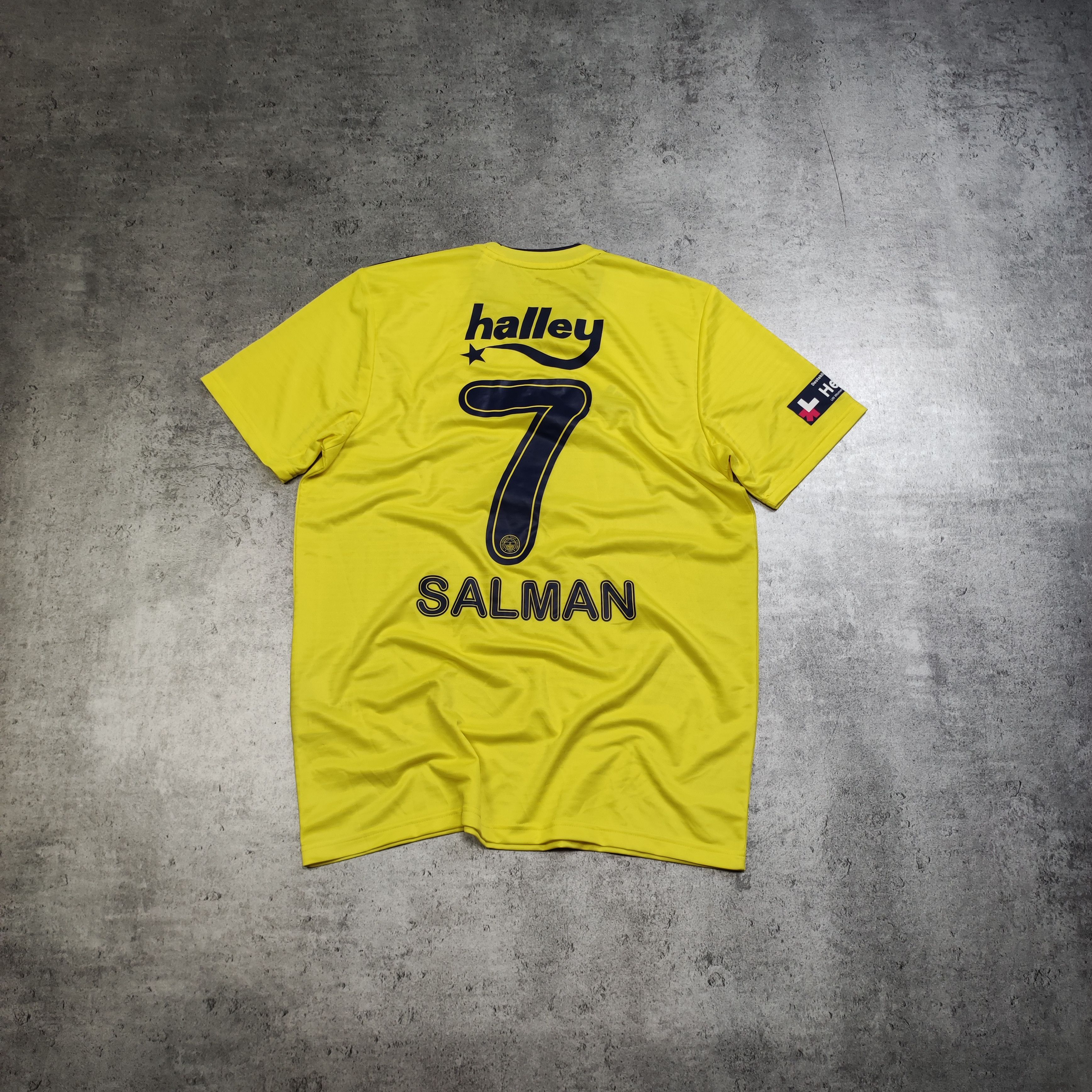 Adidas RARE Fenerbahce FK Adidas Football Home #7Salman Jersey Size US L / EU 52-54 / 3 - 10 Thumbnail