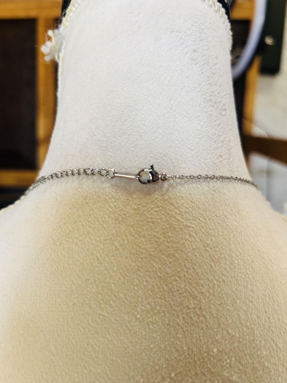 Handmade Handcrafted milky quartz genuine pearl bead drop necklace Size ONE SIZE - 5 Thumbnail