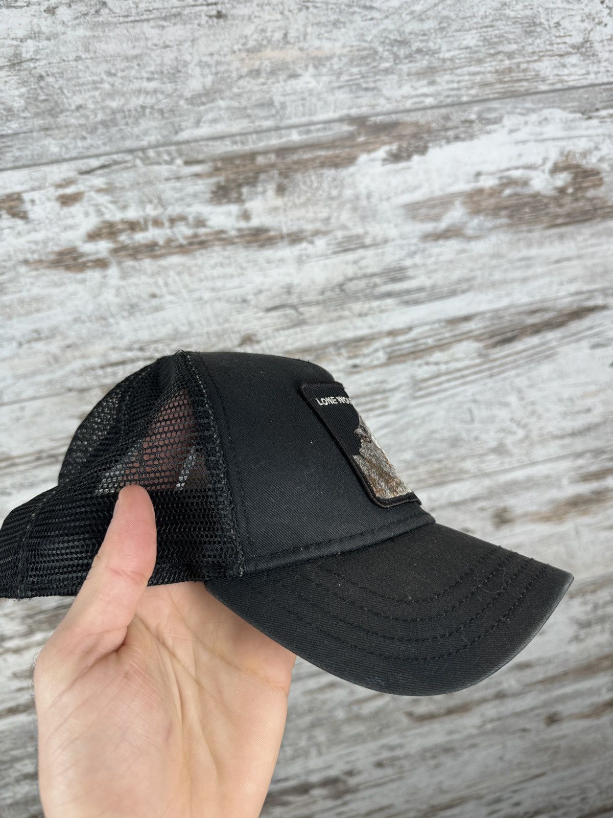 Goorin Bros. × Vintage Mens Goorin Bros The Lone Wolf cap hats Size ONE SIZE - 5 Thumbnail