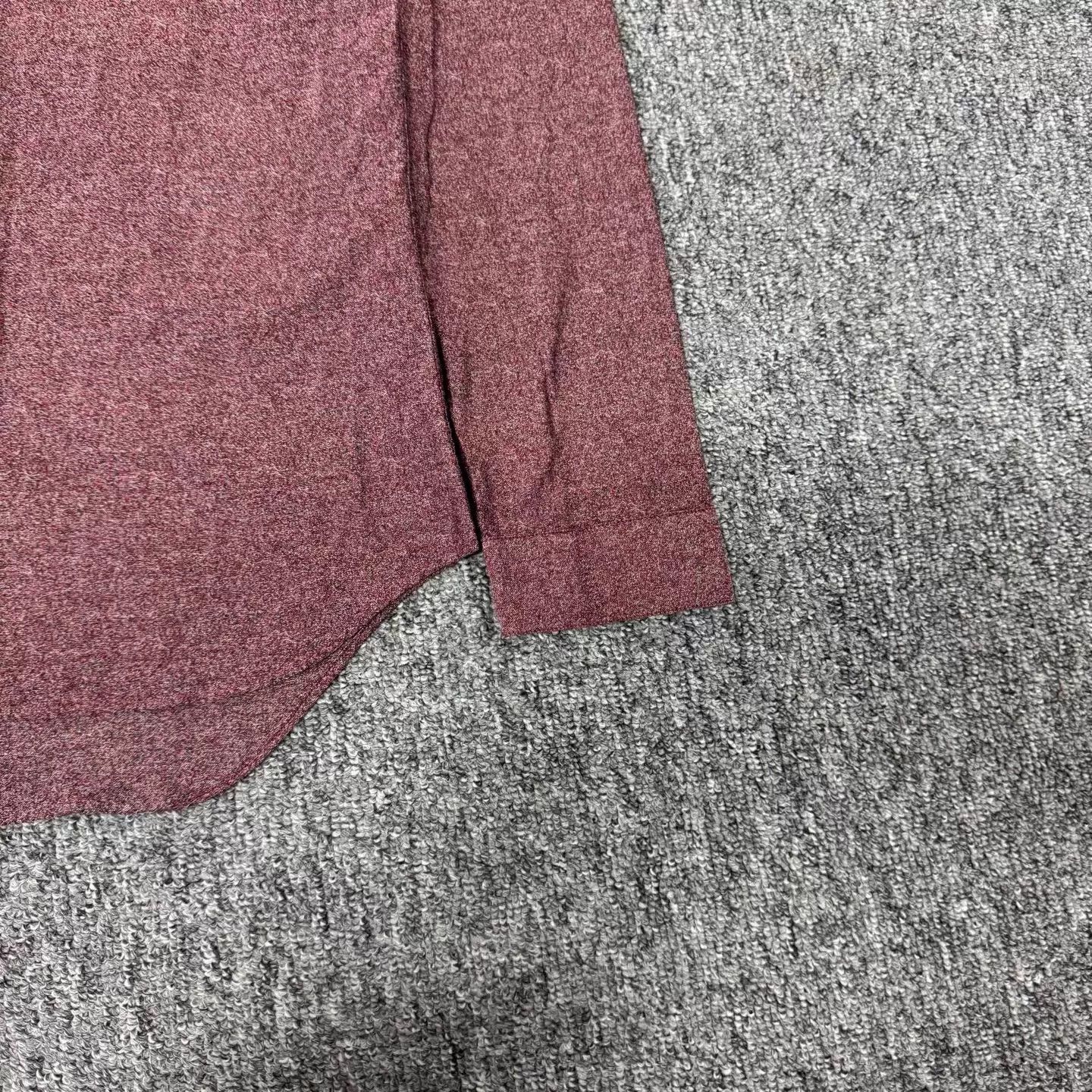 Dior Dior Cotton LS Shirt Dusty Rose w/Silver Thread 39 Size US M / EU 48-50 / 2 - 3 Thumbnail