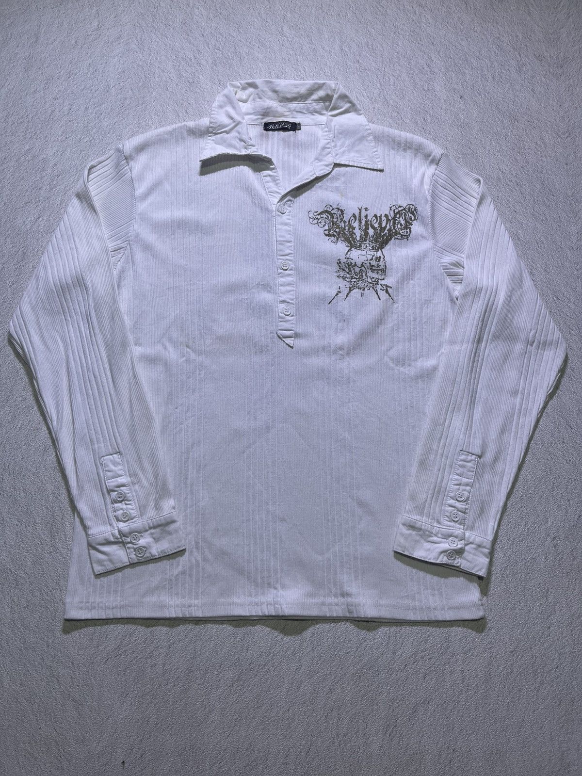 Japanese Brand Y2K BKLB long sleeve tshirt Size US M / EU 48-50 / 2 - 4 Thumbnail