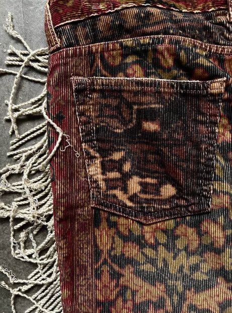 If Six Was Nine IF SIX WAS NINE Early Carpet Fringe Trousers Size US 38 / EU 54 - 6 Thumbnail