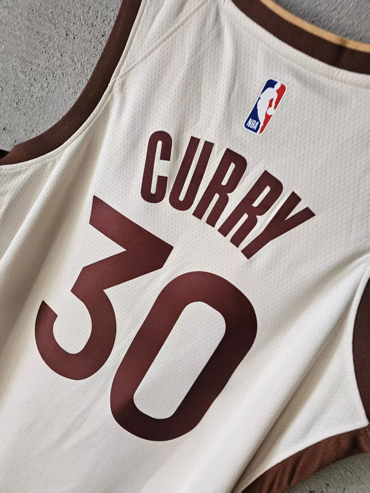 NBA 25 26 Warriors 30 Stephen Curry Jersey XXL Size US XXL / EU 58 / 5 - 3 Thumbnail