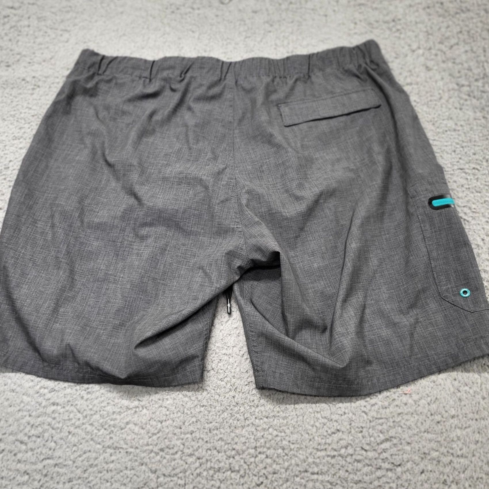 ZeroXposur ZeroXposur Swim Shorts Men's XXL Gray UV Protection 360 Degree Comfort Fit Beaches Beach UV-Protection Mens Bottom Shorts Size US 39 - 4 Thumbnail