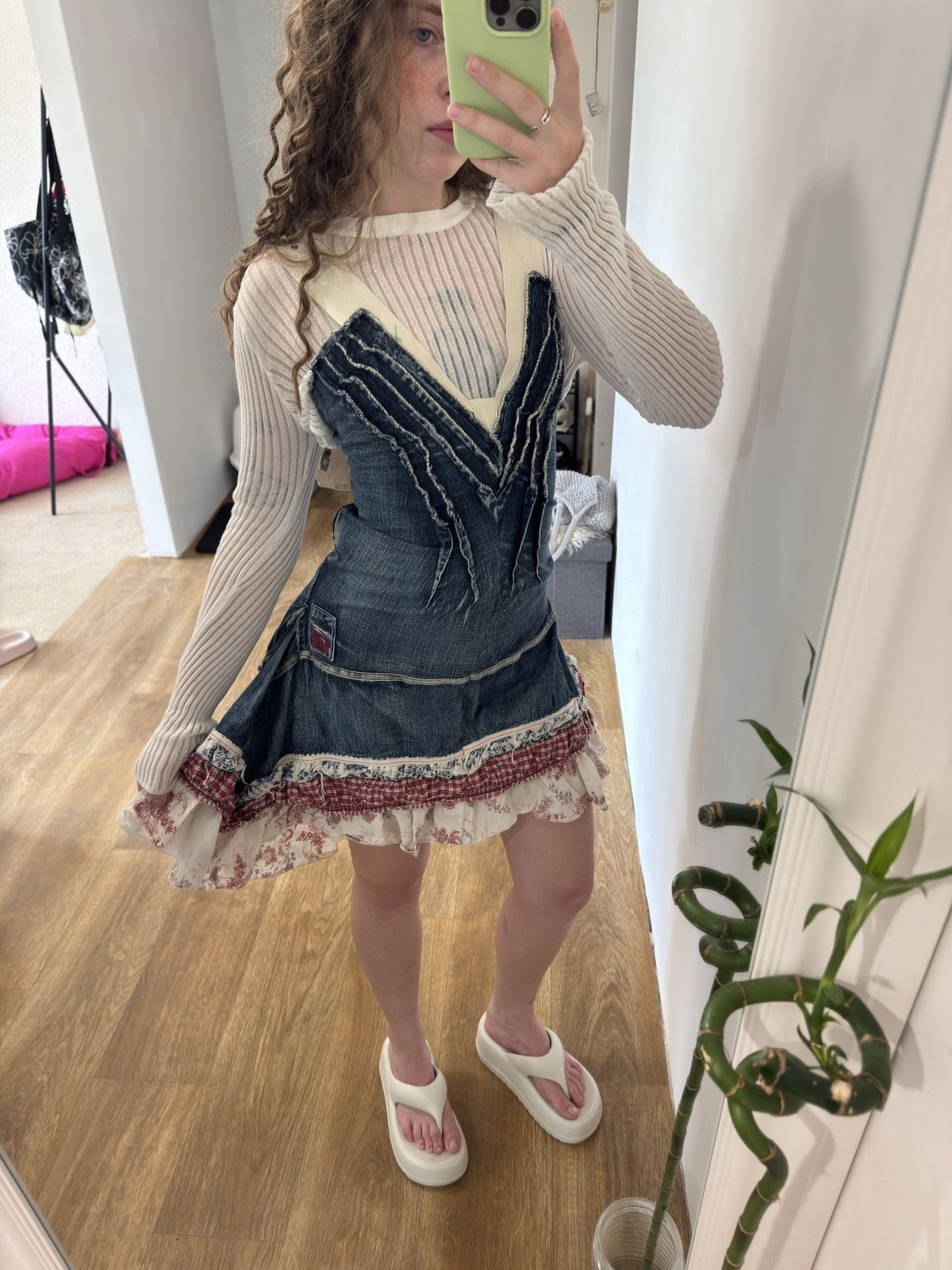 Marithe + Francois Girbaud 💮MARITHE FRANCOIS GIRBAUD DENIM DRESS💮 Size M / US 6-8 / IT 42-44 - 1 Thumbnail