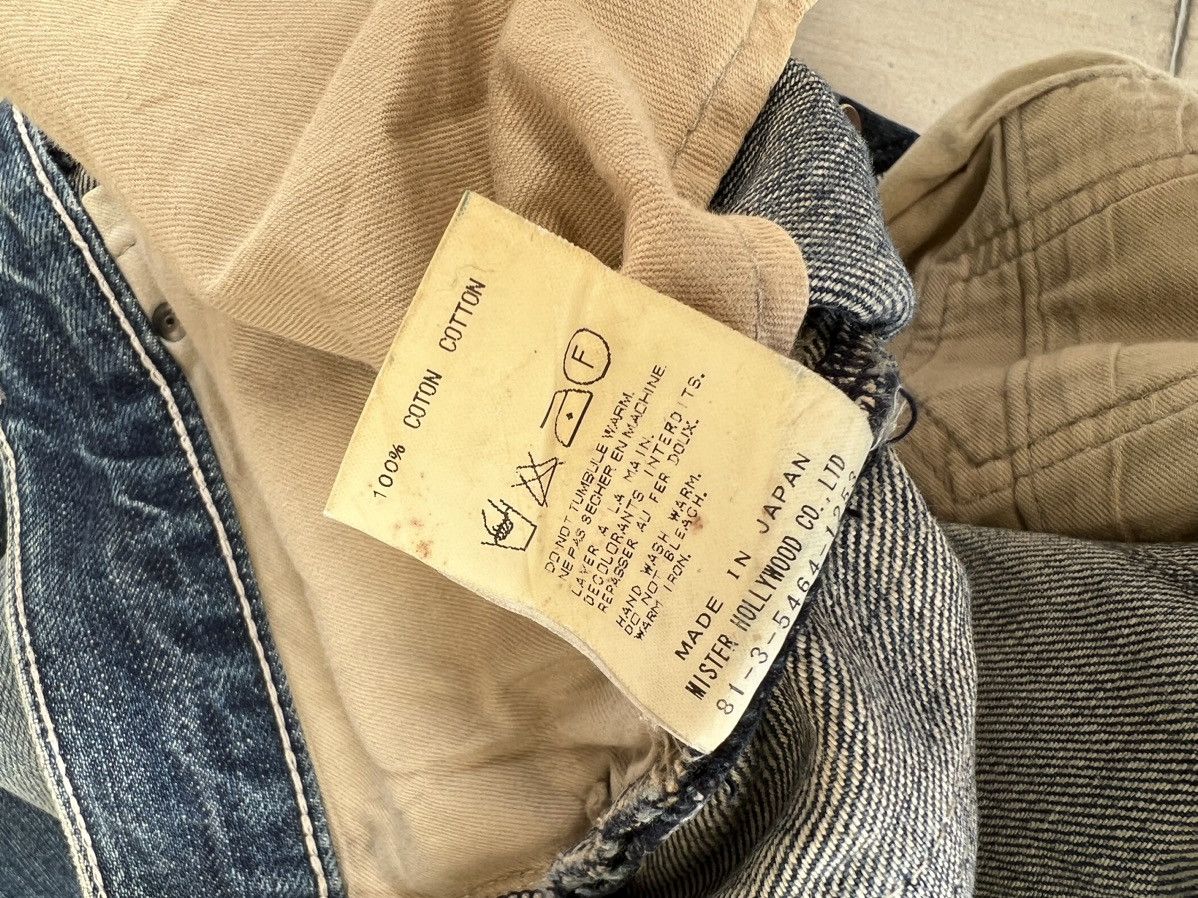 N.Hoolywood N. Hoolywood Japan Dirty Mud Denim Jeans Size US 31 - 23 Thumbnail