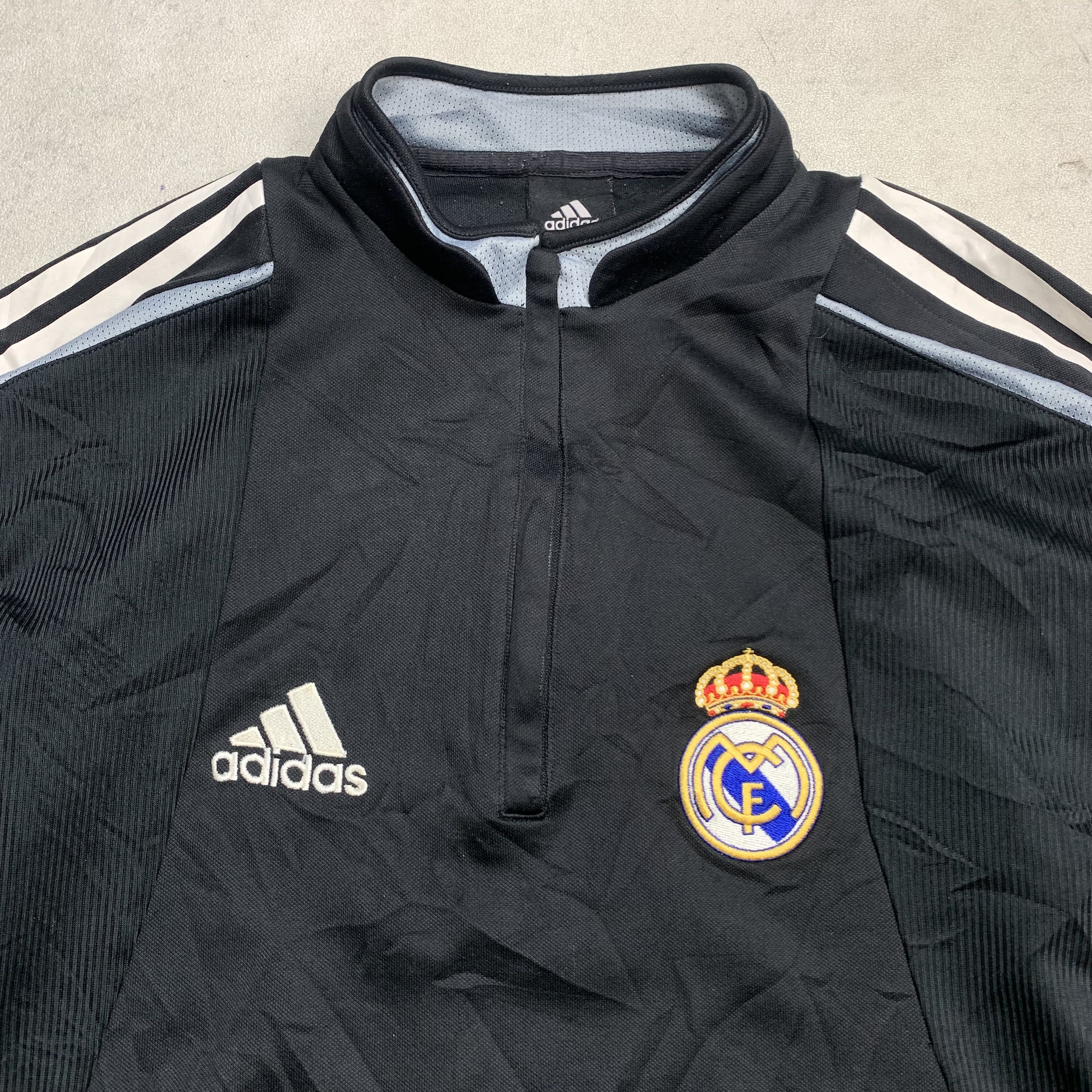 Adidas 2004-05 Real Madrid Adidas 1/4 Zip Training Top Size US S / EU 44-46 / 1 - 3 Thumbnail