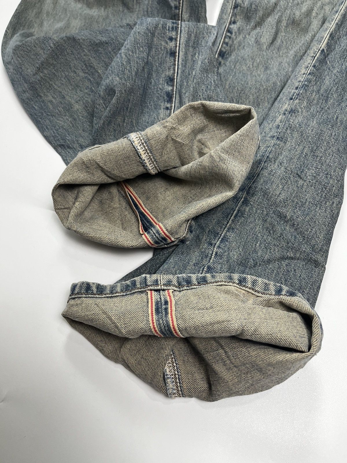 Wrangler vintage wrangler selvedge repro jeans pant loose baggy Size US 32 / EU 48 - 5 Thumbnail