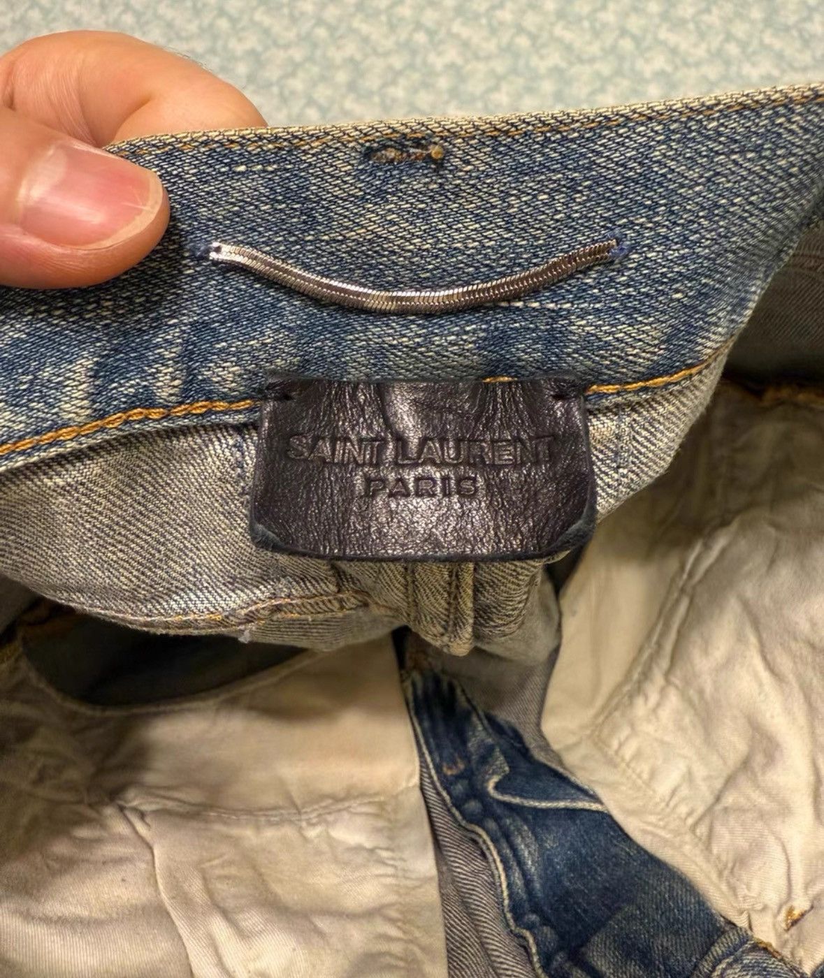 Saint Laurent Paris Saint laurent ysl cut jeans with four knives 2409-Nextarrow Size US 28 / EU 44 - 5 Thumbnail