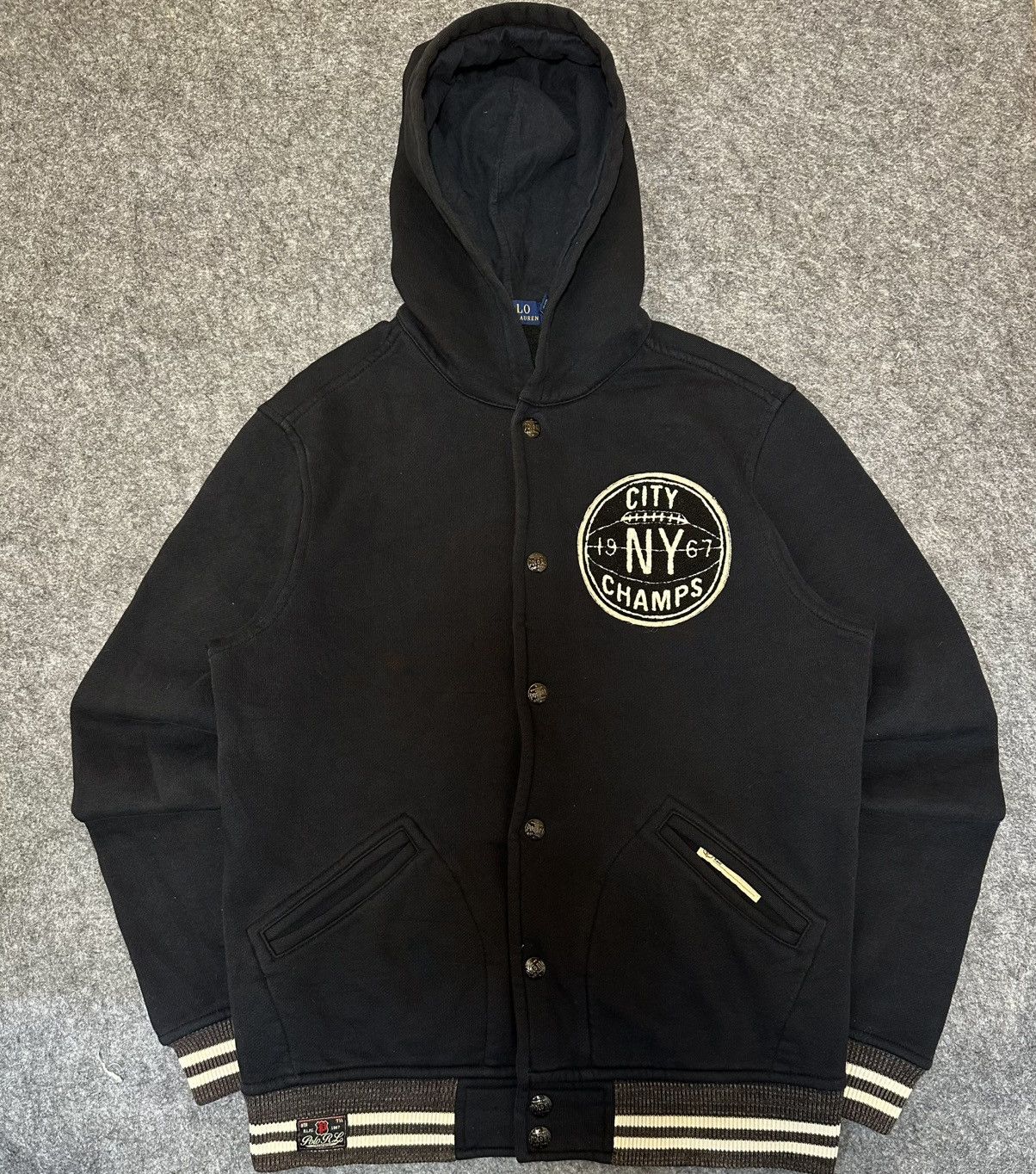 Polo Ralph Lauren Polo Ralph Lauren City Champs varsity hooded jacket. Size US M / EU 48-50 / 2 - 1 Thumbnail