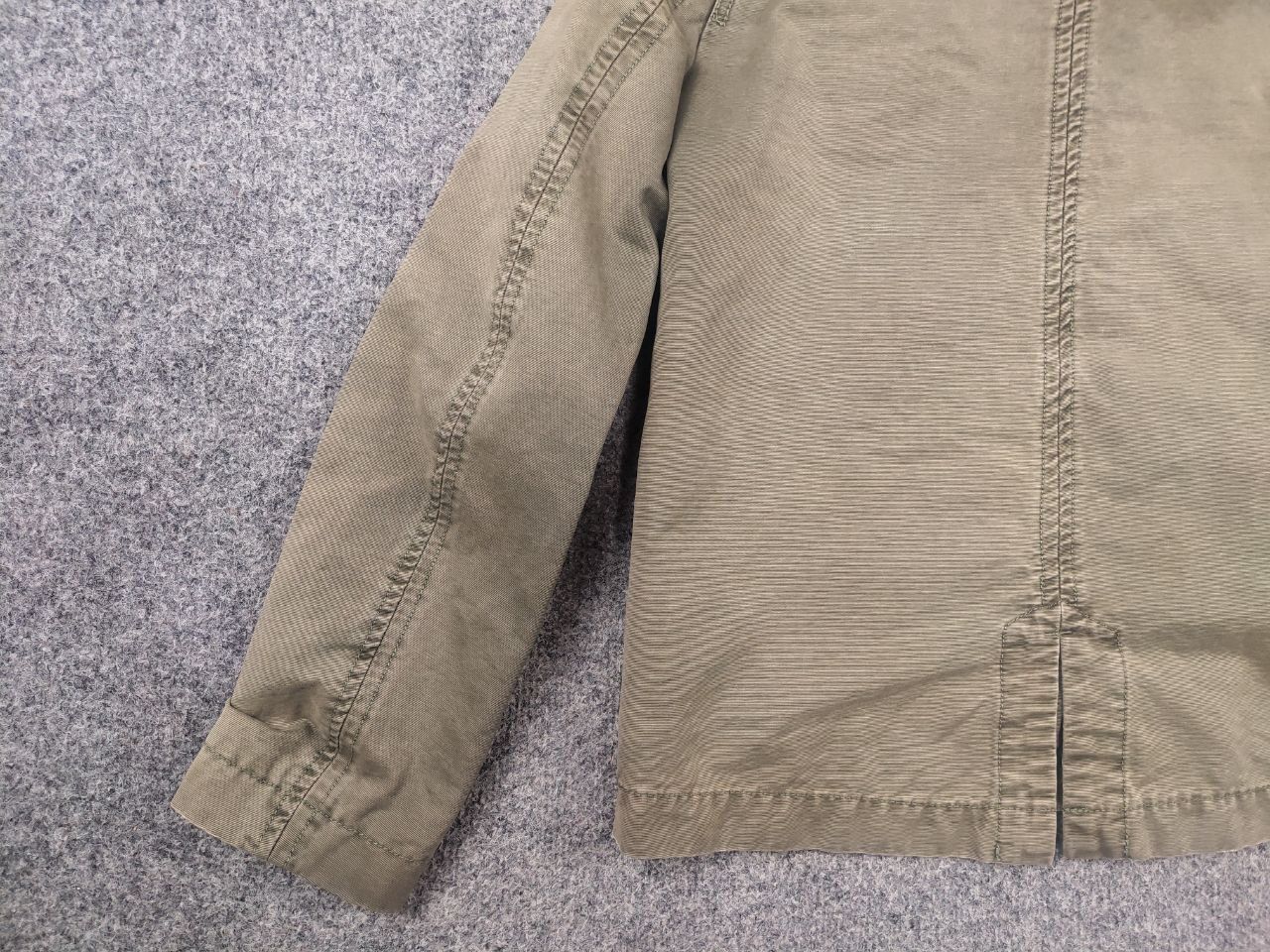 Zadig & Voltaire Zadig & Voltaire Design Caban Military Jacket Vintage Canvas Size US S / EU 44-46 / 1 - 11 Thumbnail
