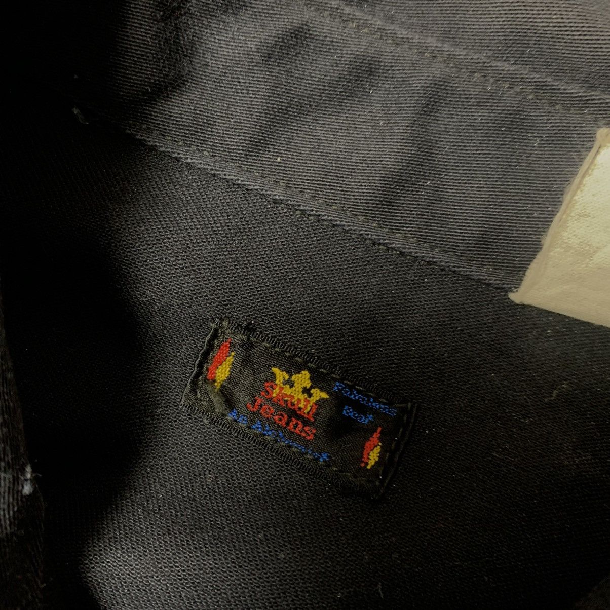 Skull Jeans by an Alchemist ‼️RARE‼️ Skull Jeans Button Up Shirt Size US L / EU 52-54 / 3 - 5 Thumbnail
