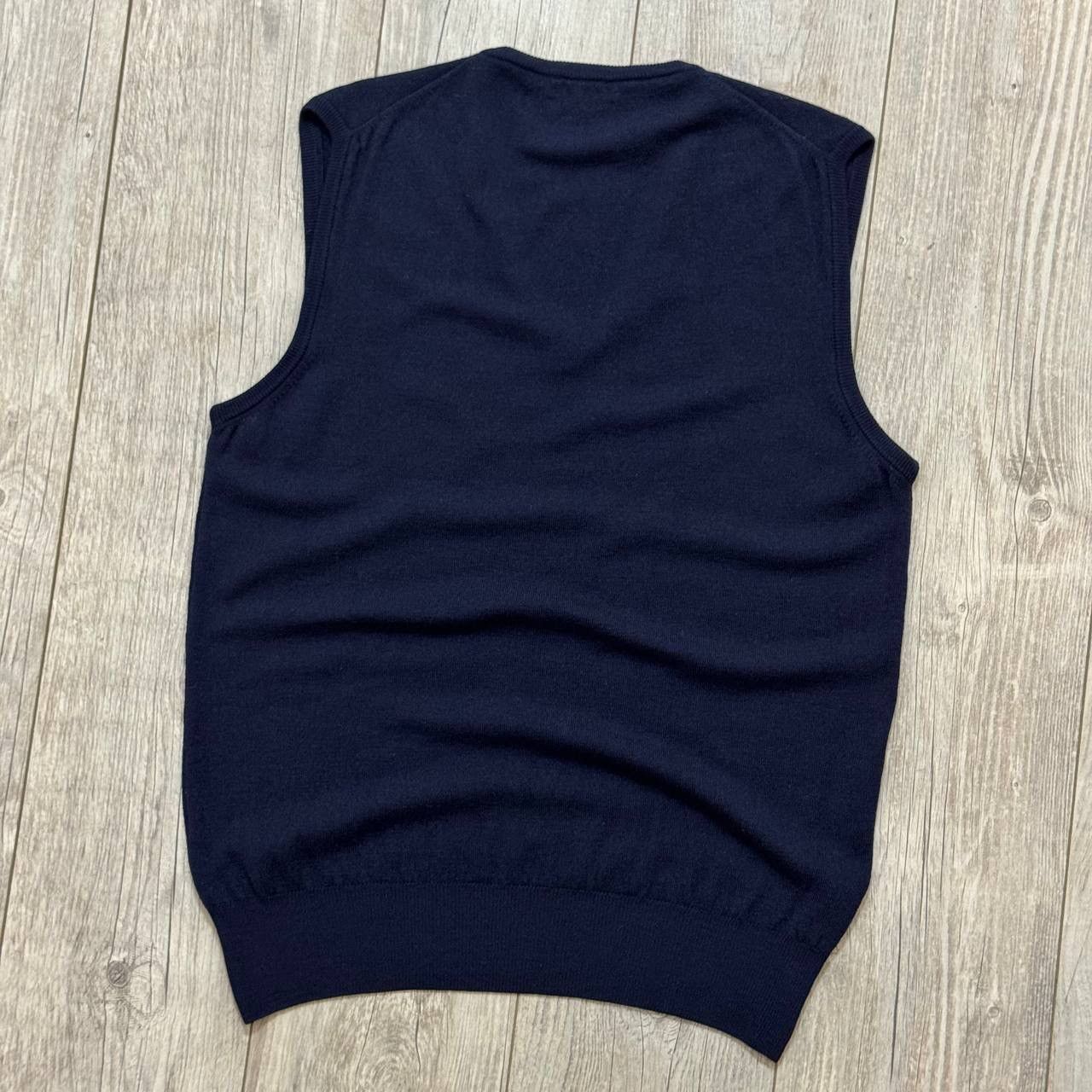 Yves Saint Laurent Vintage 80/90s YSL Yves Saint Laurent Wool Vest Size US XL / EU 56 / 4 - 3 Thumbnail