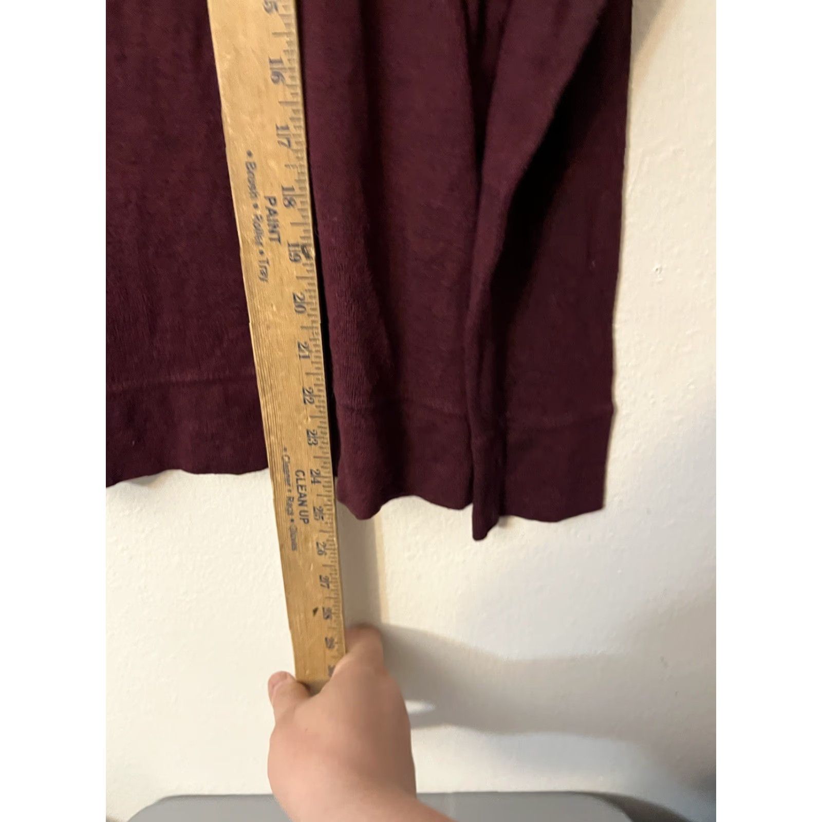 American Eagle Outfitters American Eagle Outfitters Hoodie Women's Size Small Maroon Lightweight Size S / US 4 / IT 40 - 4 Thumbnail